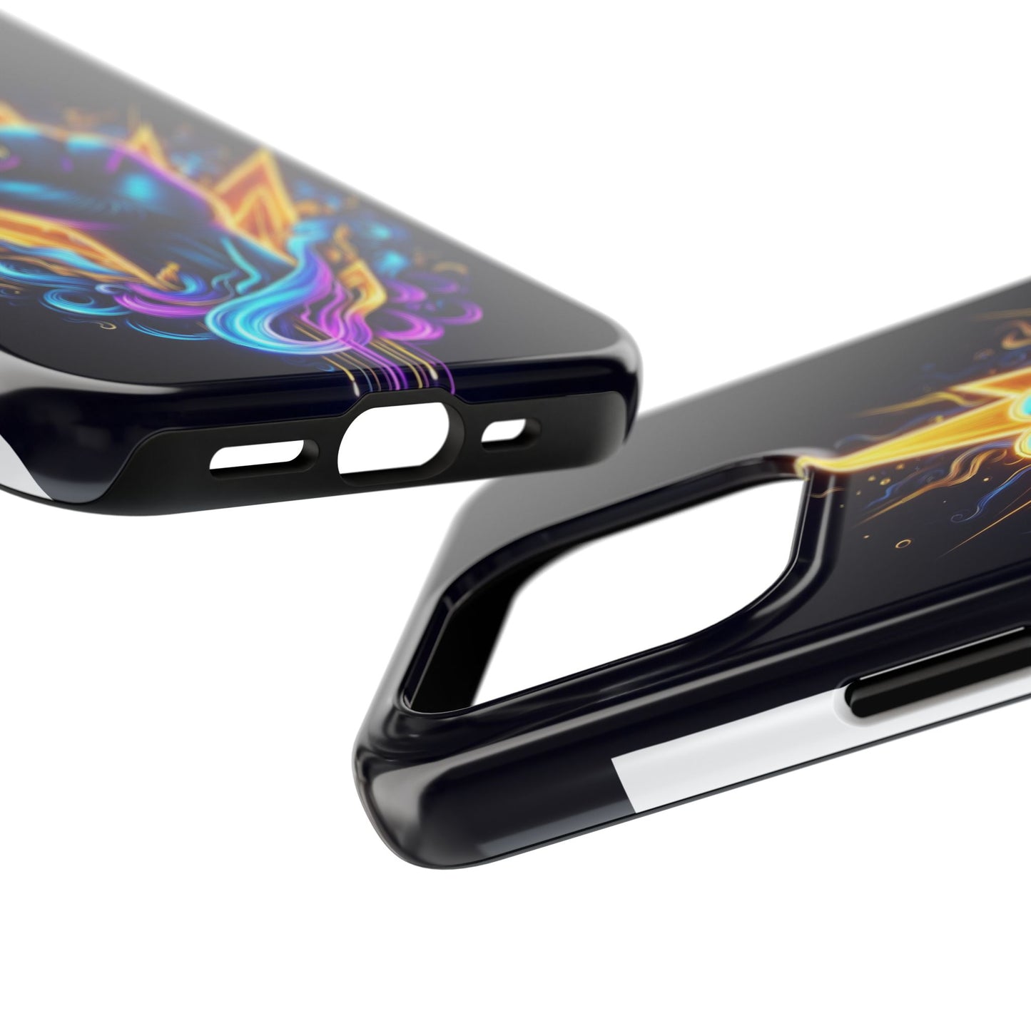 Vibrant Tough Phone Case, Unique Phone Protector, Gift for Him, Colorful Smartphone Cover, Inspirational Design