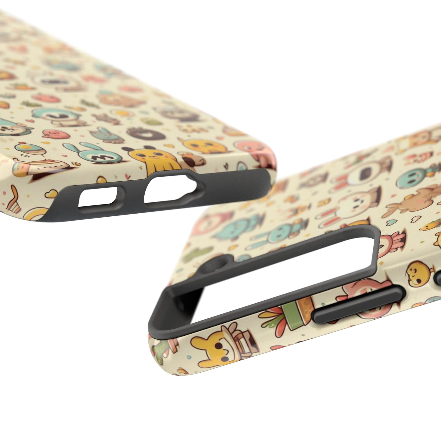 Cute Cartoon Phone Cases - Kawaii Design for Kids, Fun Gift for Birthdays, Durable Protection, Unique Colors, Everyday Use