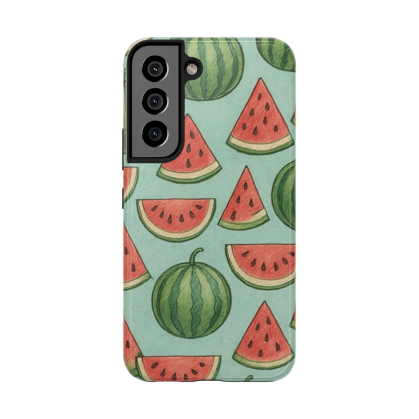 Fun Watermelon Phone Cases, Summer Phone Cover, Cute Fruit Case, Unique Cell Phone Accessory, Gift for Her, Phone Protection