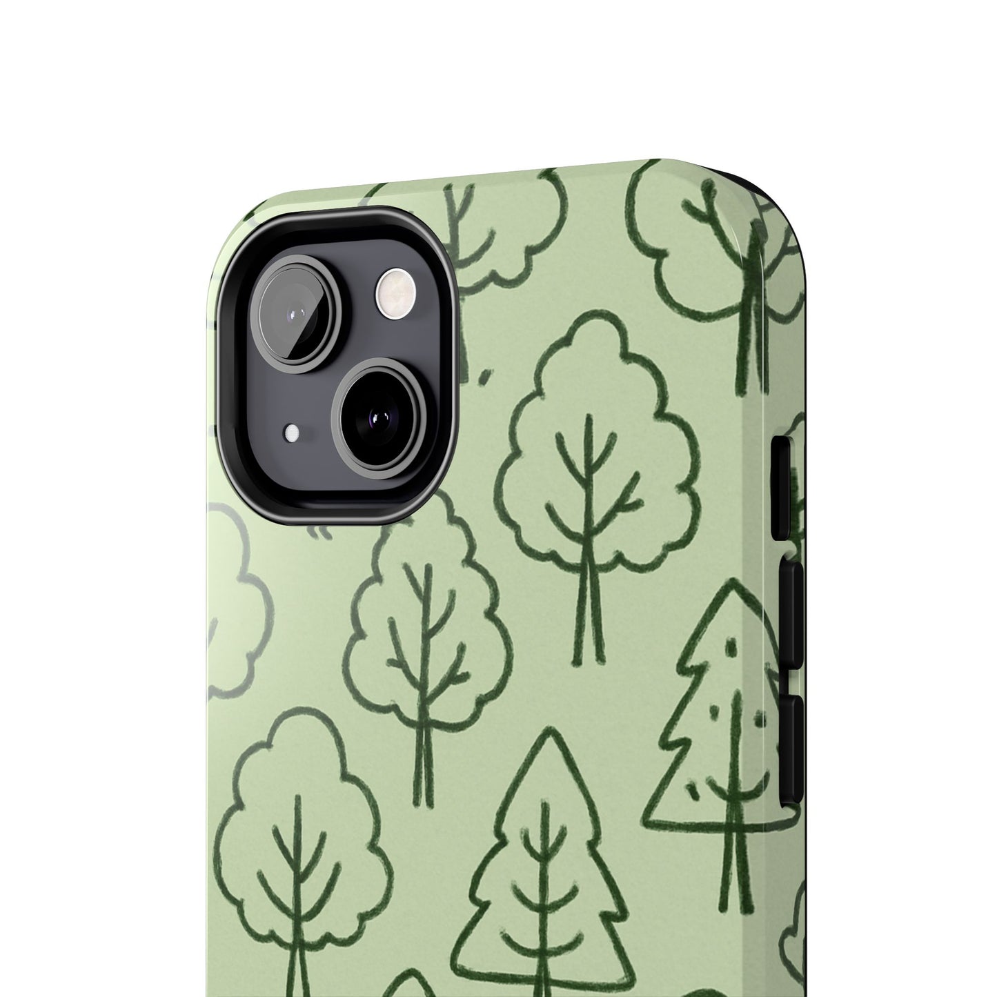 Nature-Inspired Tough Phone Cases | Forest Pattern, Eco-Friendly Design, Gift for Nature Lovers, Outdoor Enthusiasts, Phone Protection