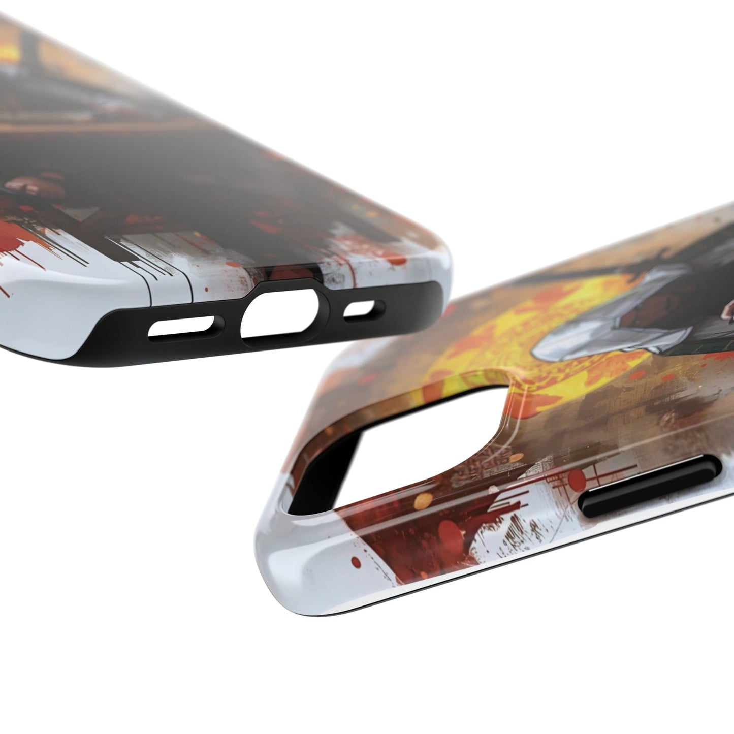 Artistic Tough Phone Cases for Gamers, Unique Phone Cover for Gift, Trendy Phone Accessories, Perfect for Birthdays & Holidays