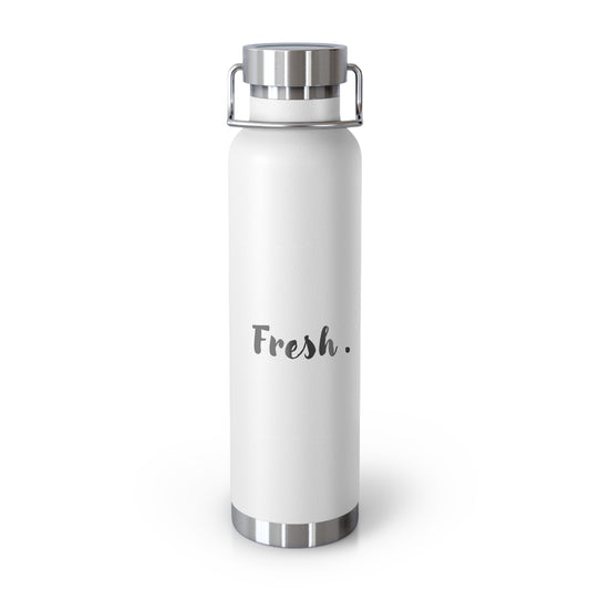 Insulated Water Bottle - Fresh 22oz Copper Vacuum Flask