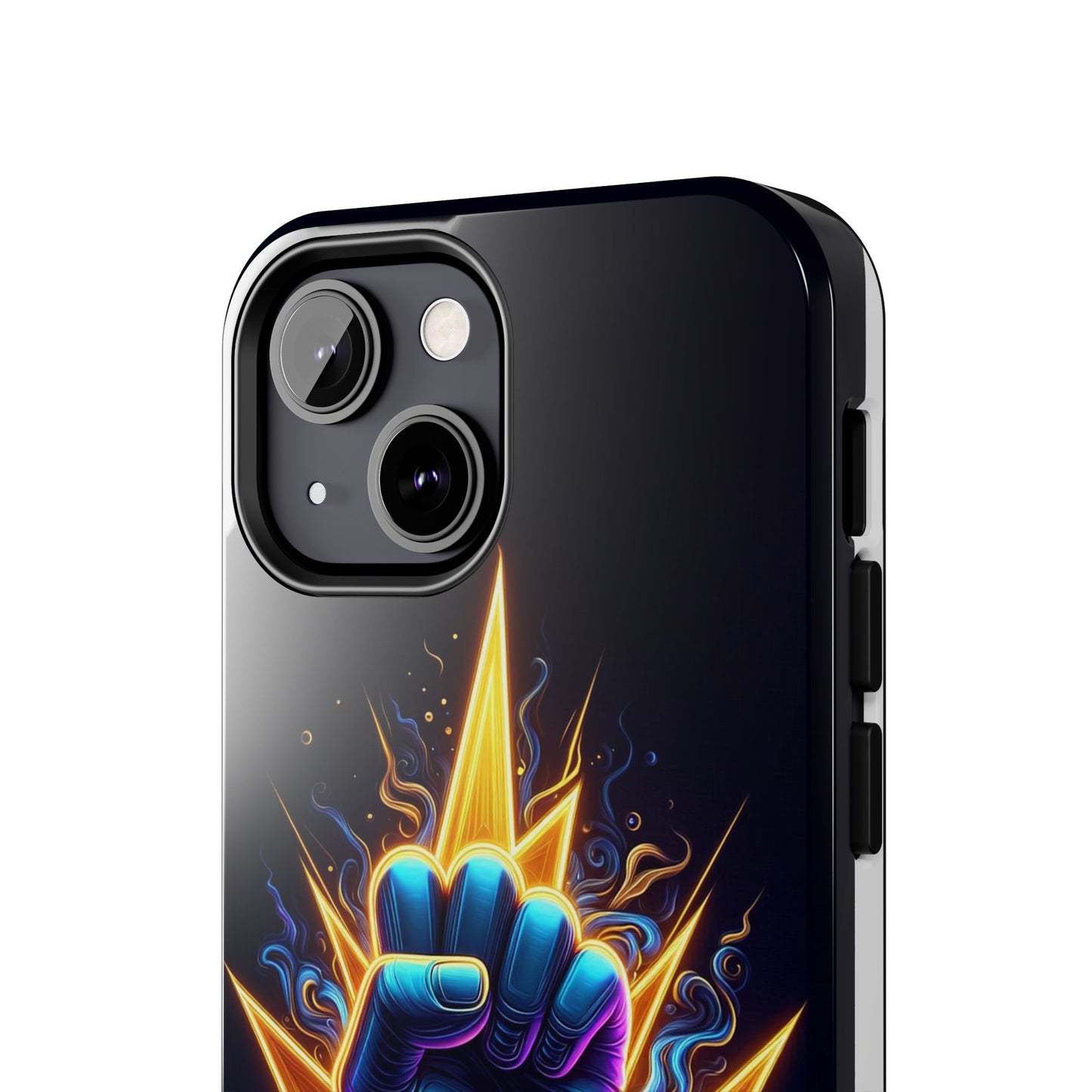 Vibrant Tough Phone Case, Unique Phone Protector, Gift for Him, Colorful Smartphone Cover, Inspirational Design