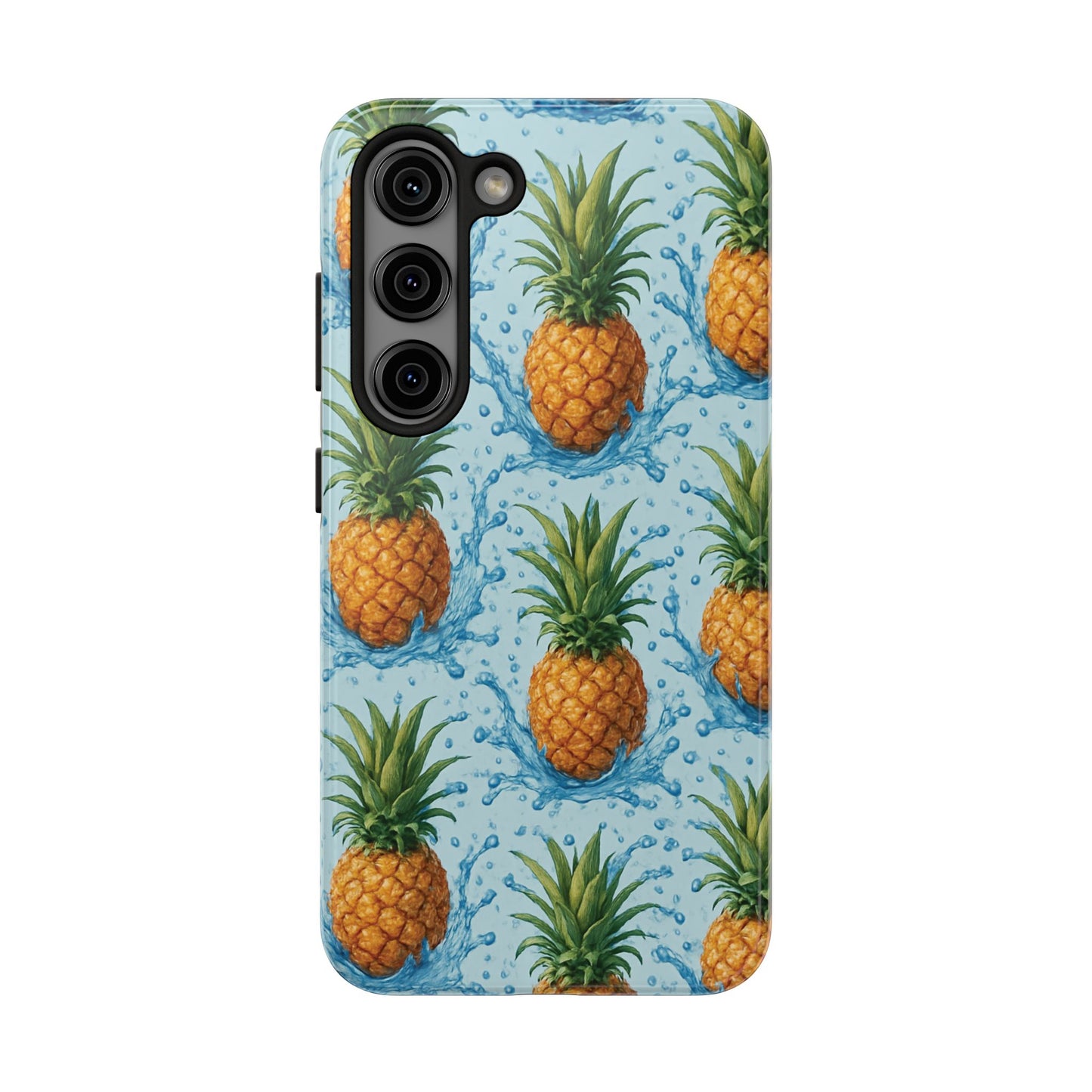 Tropical Pineapple Phone Case, Tough Phone Case, Pineapple Lovers Gift, Summer Vibe Accessory, Cute Phone Cover, Vacation Essentials