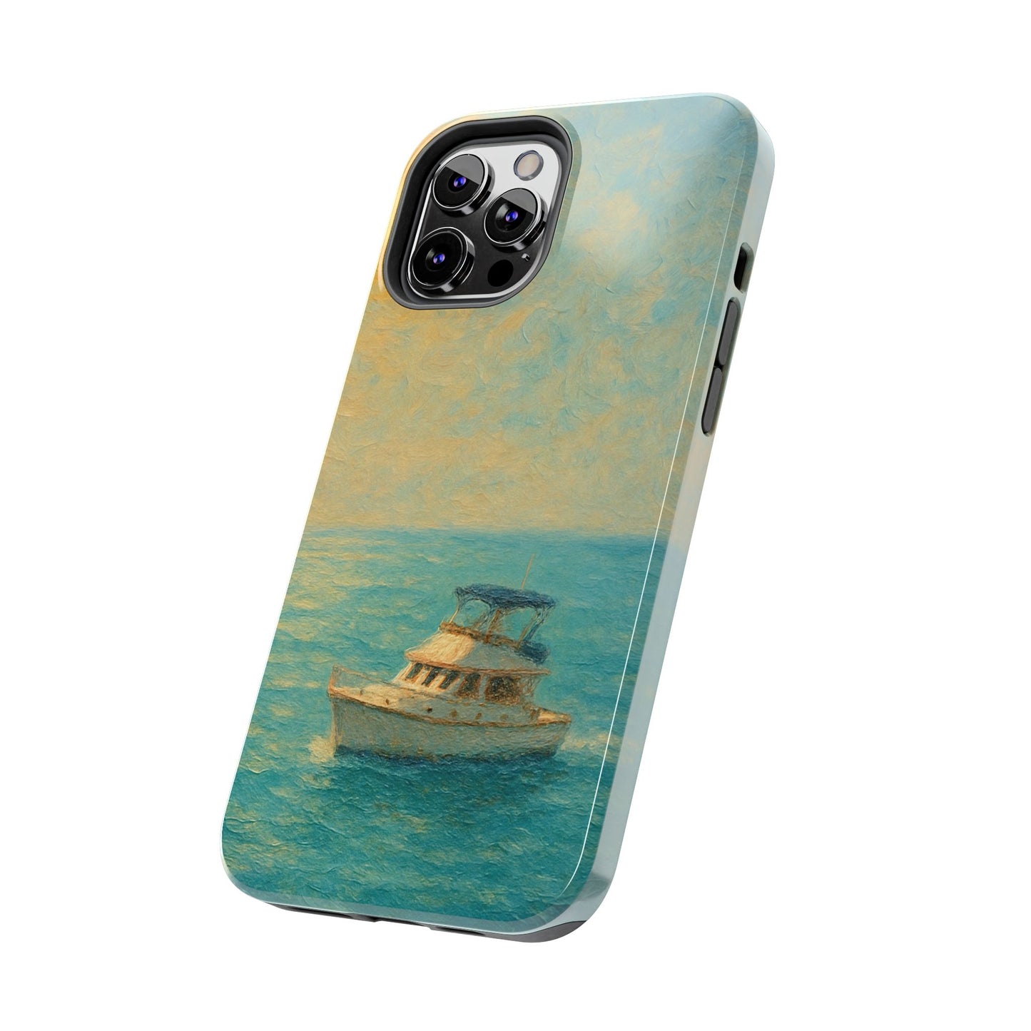 Scenic Ocean Phone Case, Nautical Tough Cases, Beach Lover Gift, Sailboat Decor, Coastal Home Accessories