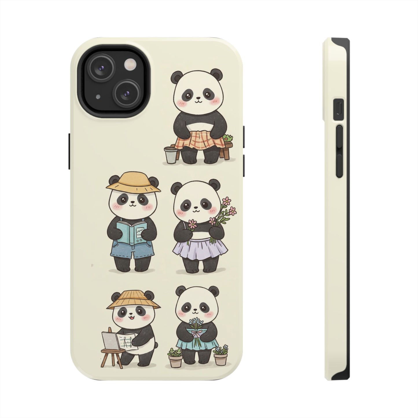Cute Panda Tough Phone Cases | Stylish Phone Cover, Gifts for Animal Lovers, Kids Accessories, Cute Phone Protector, Fun Design