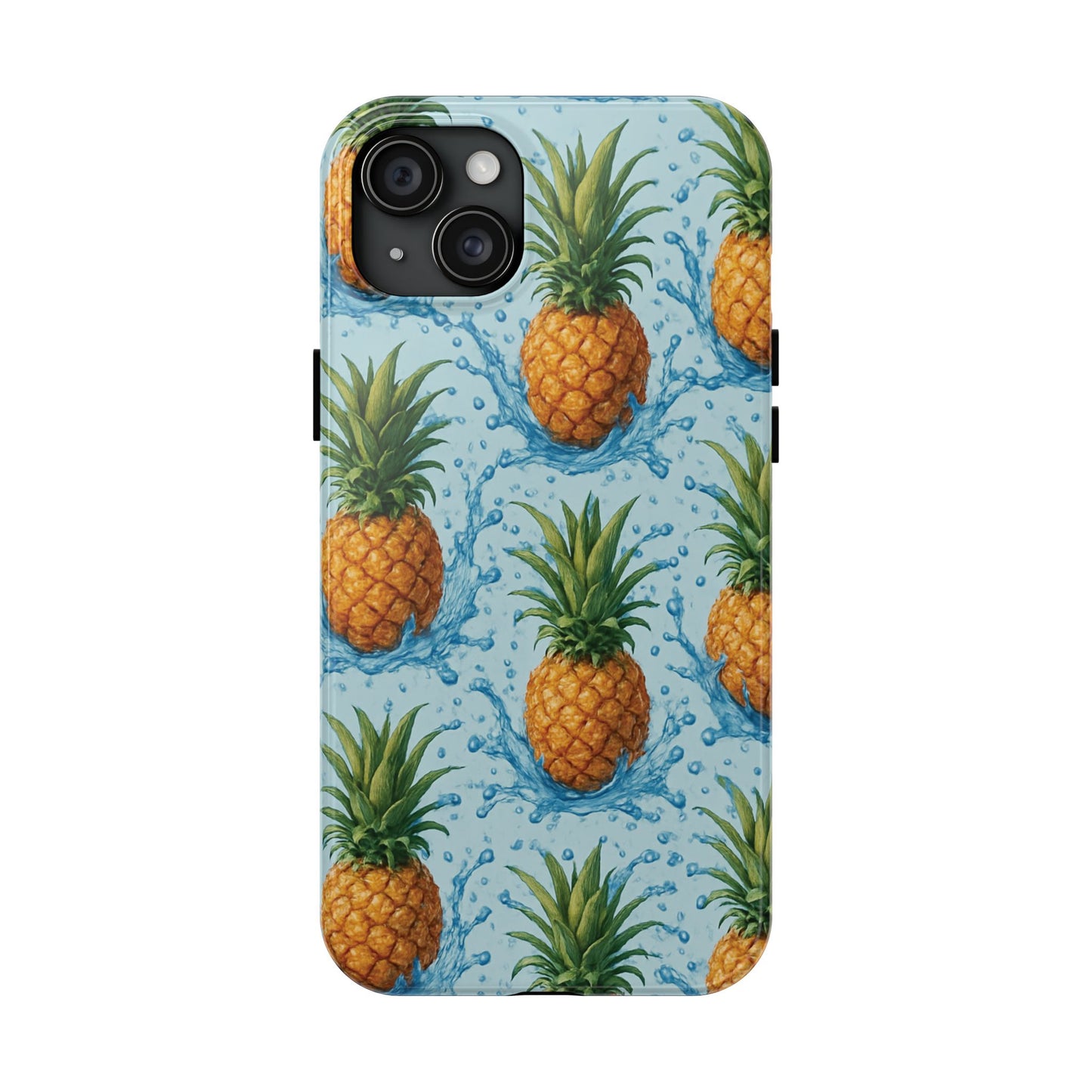 Tropical Pineapple Phone Case, Tough Phone Case, Pineapple Lovers Gift, Summer Vibe Accessory, Cute Phone Cover, Vacation Essentials