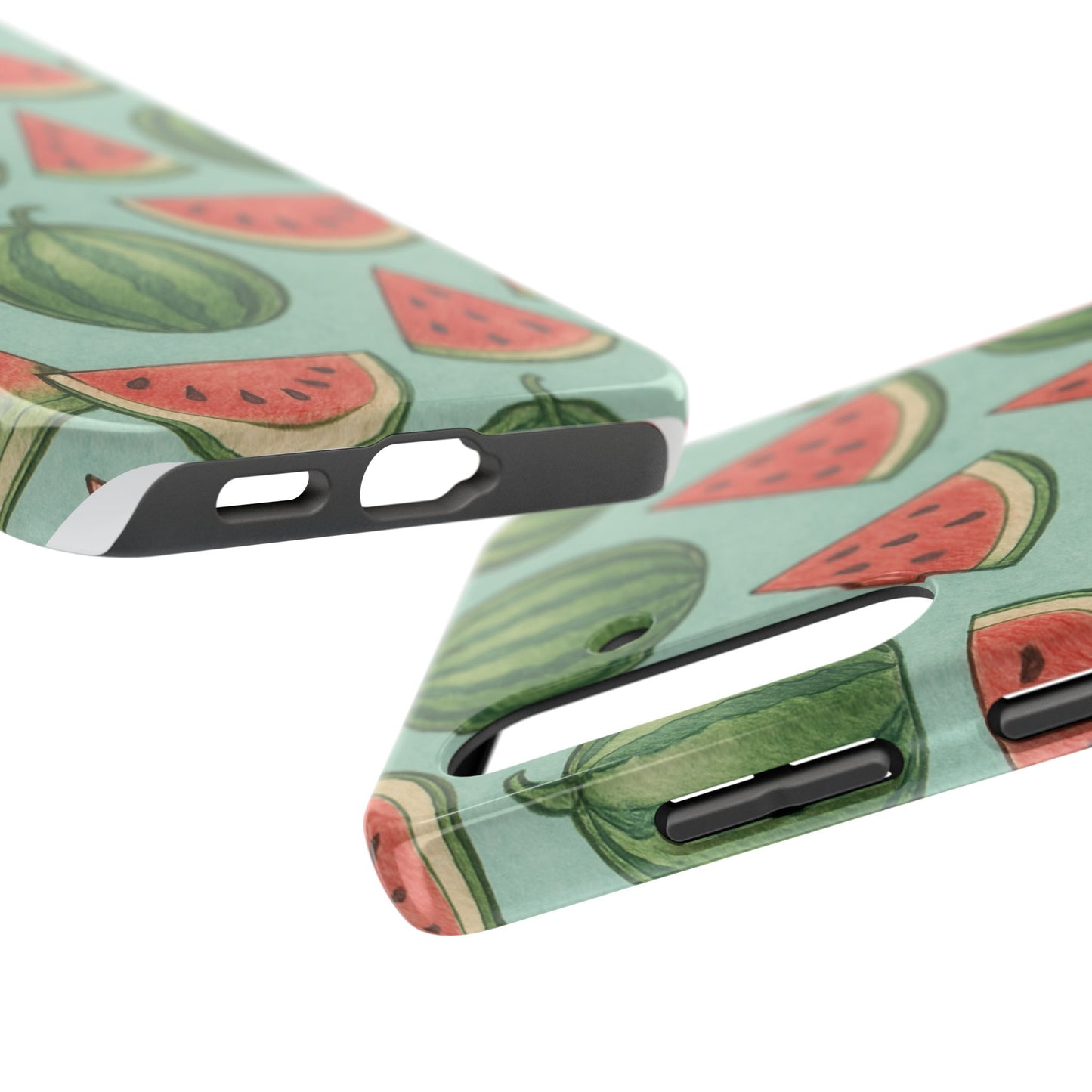 Fun Watermelon Phone Cases, Summer Phone Cover, Cute Fruit Case, Unique Cell Phone Accessory, Gift for Her, Phone Protection