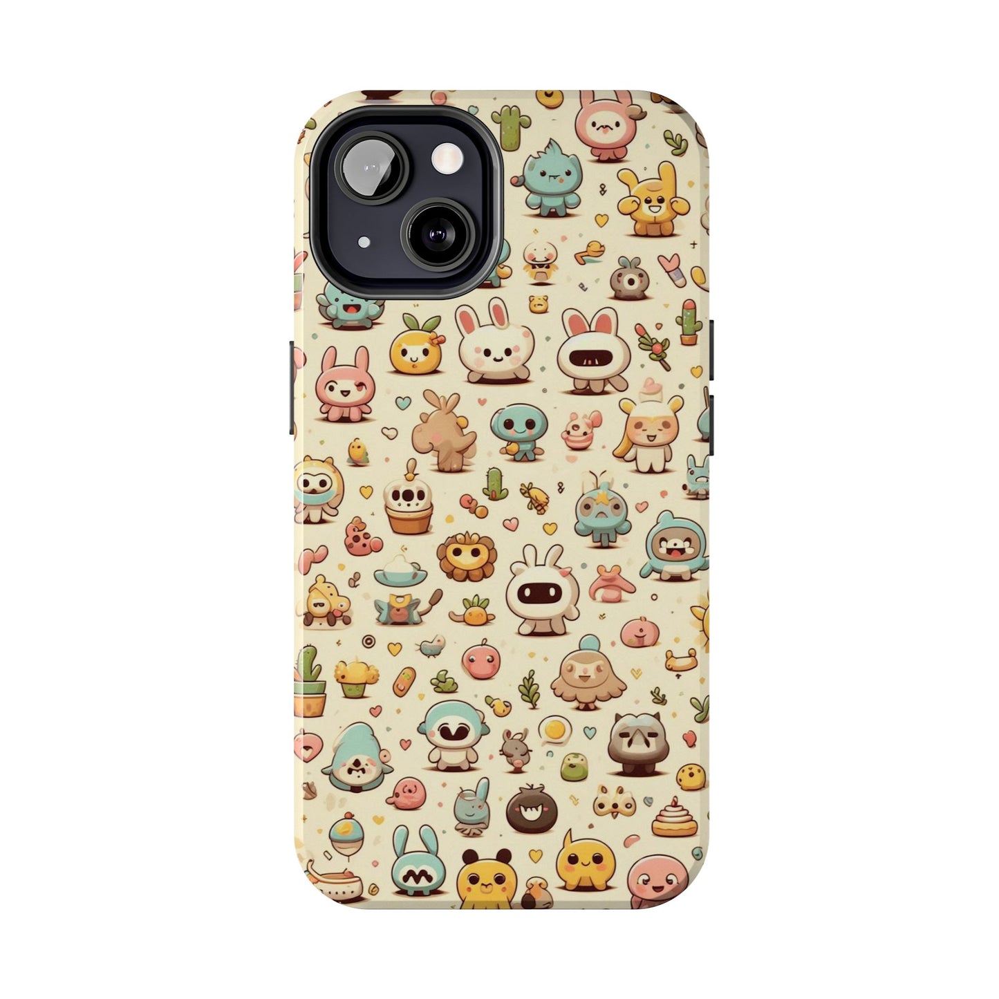 Cute Cartoon Phone Cases - Kawaii Design for Kids, Fun Gift for Birthdays, Durable Protection, Unique Colors, Everyday Use