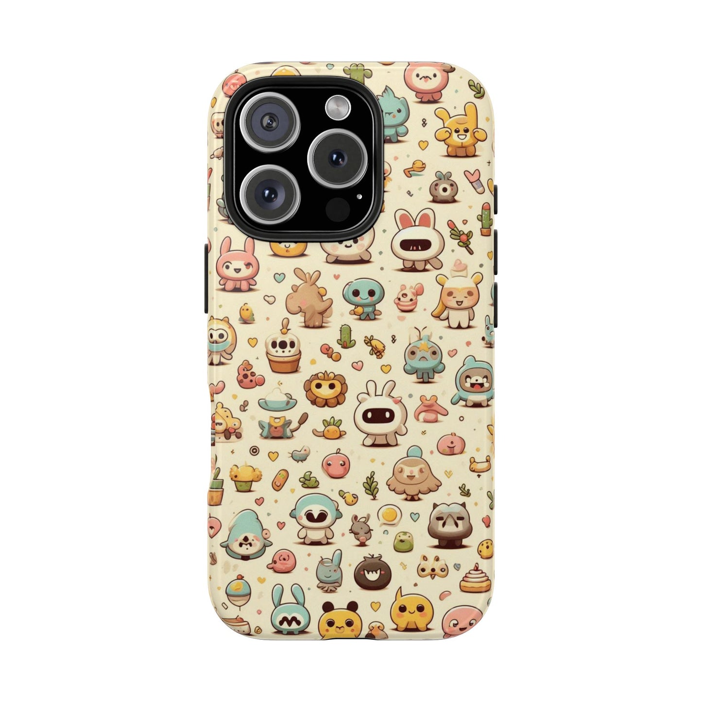 Cute Cartoon Phone Cases - Kawaii Design for Kids, Fun Gift for Birthdays, Durable Protection, Unique Colors, Everyday Use