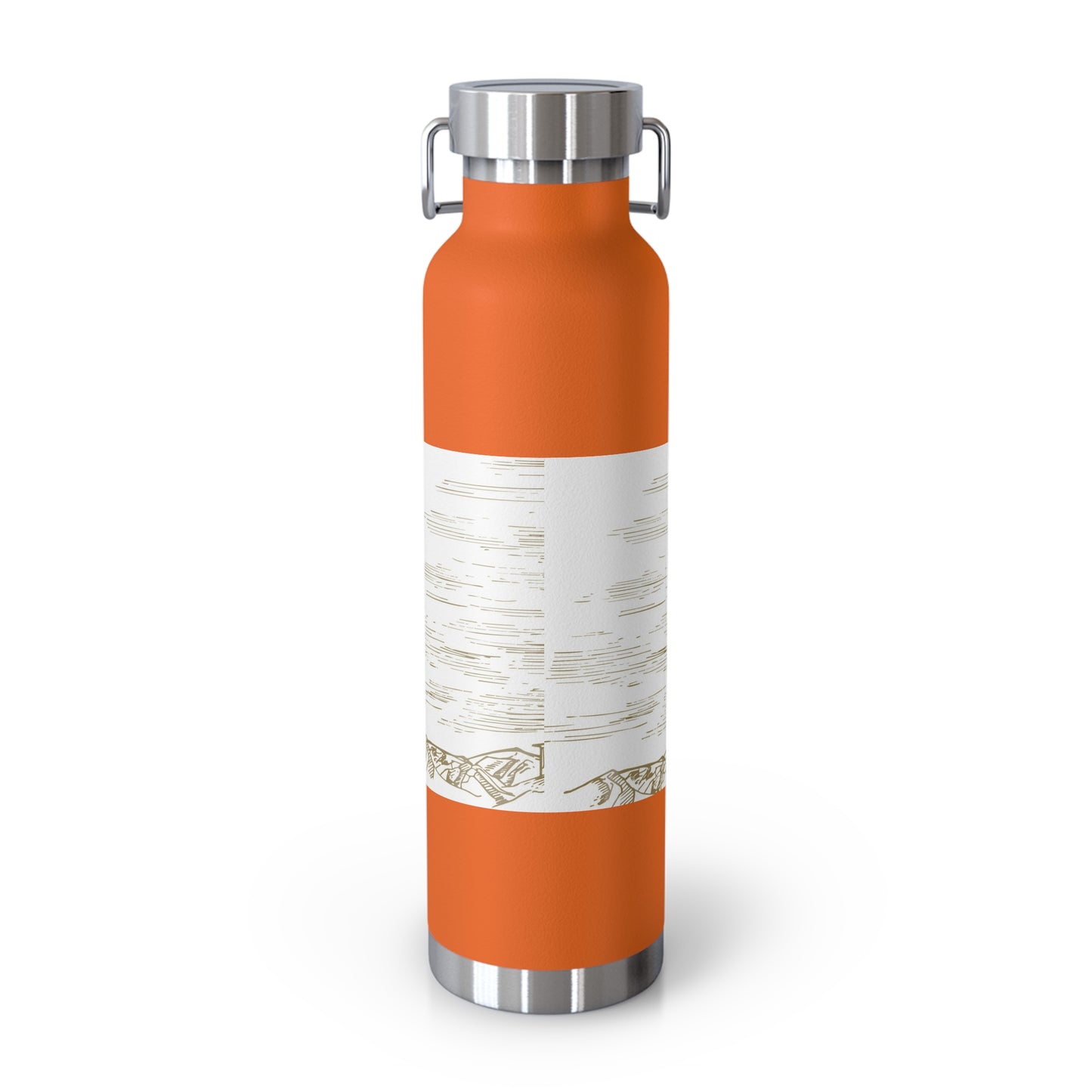 Lighthouse Insulated Water Bottle - 22oz Copper Vacuum Flask