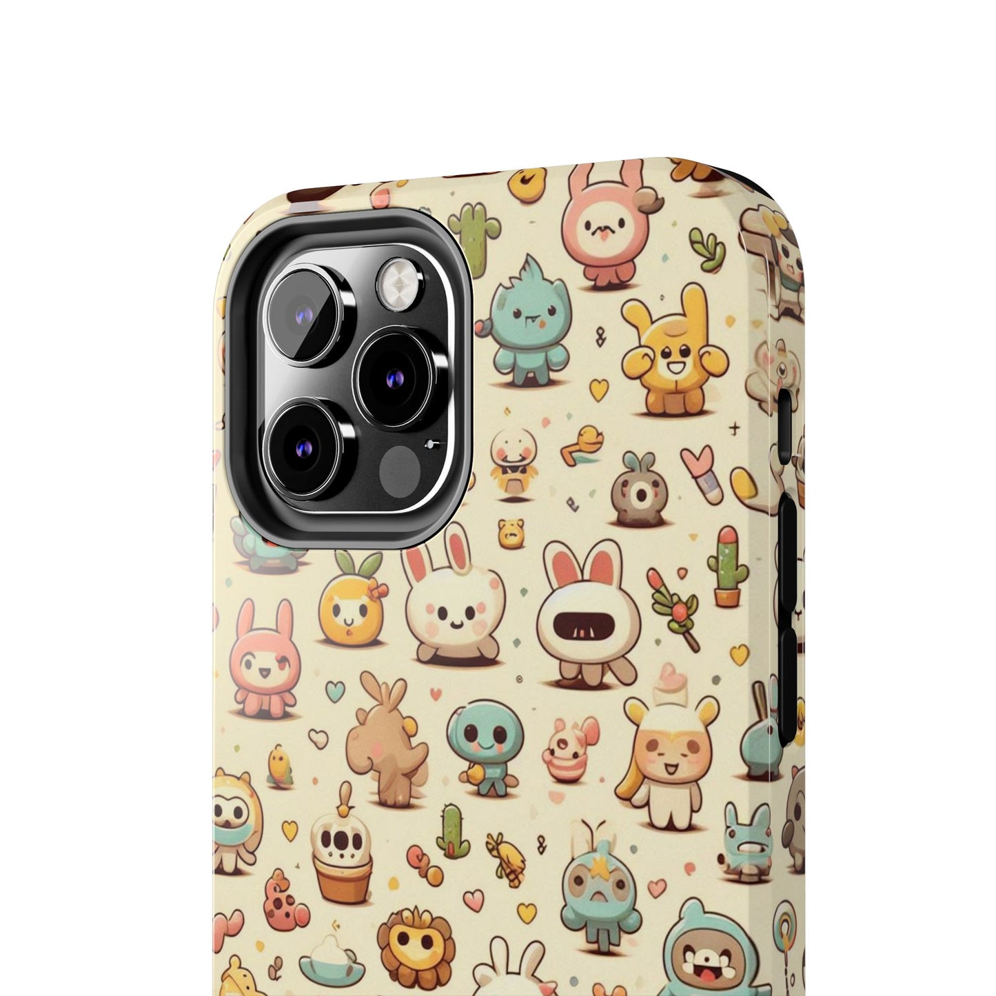 Cute Cartoon Phone Cases - Kawaii Design for Kids, Fun Gift for Birthdays, Durable Protection, Unique Colors, Everyday Use