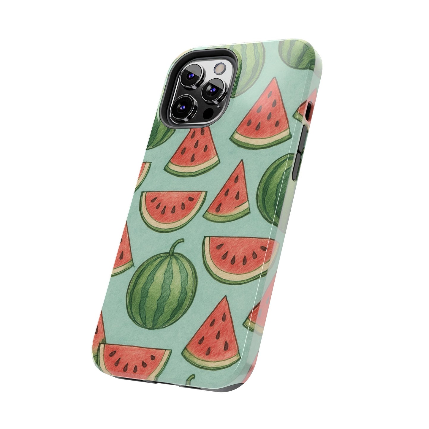 Fun Watermelon Phone Cases, Summer Phone Cover, Cute Fruit Case, Unique Cell Phone Accessory, Gift for Her, Phone Protection