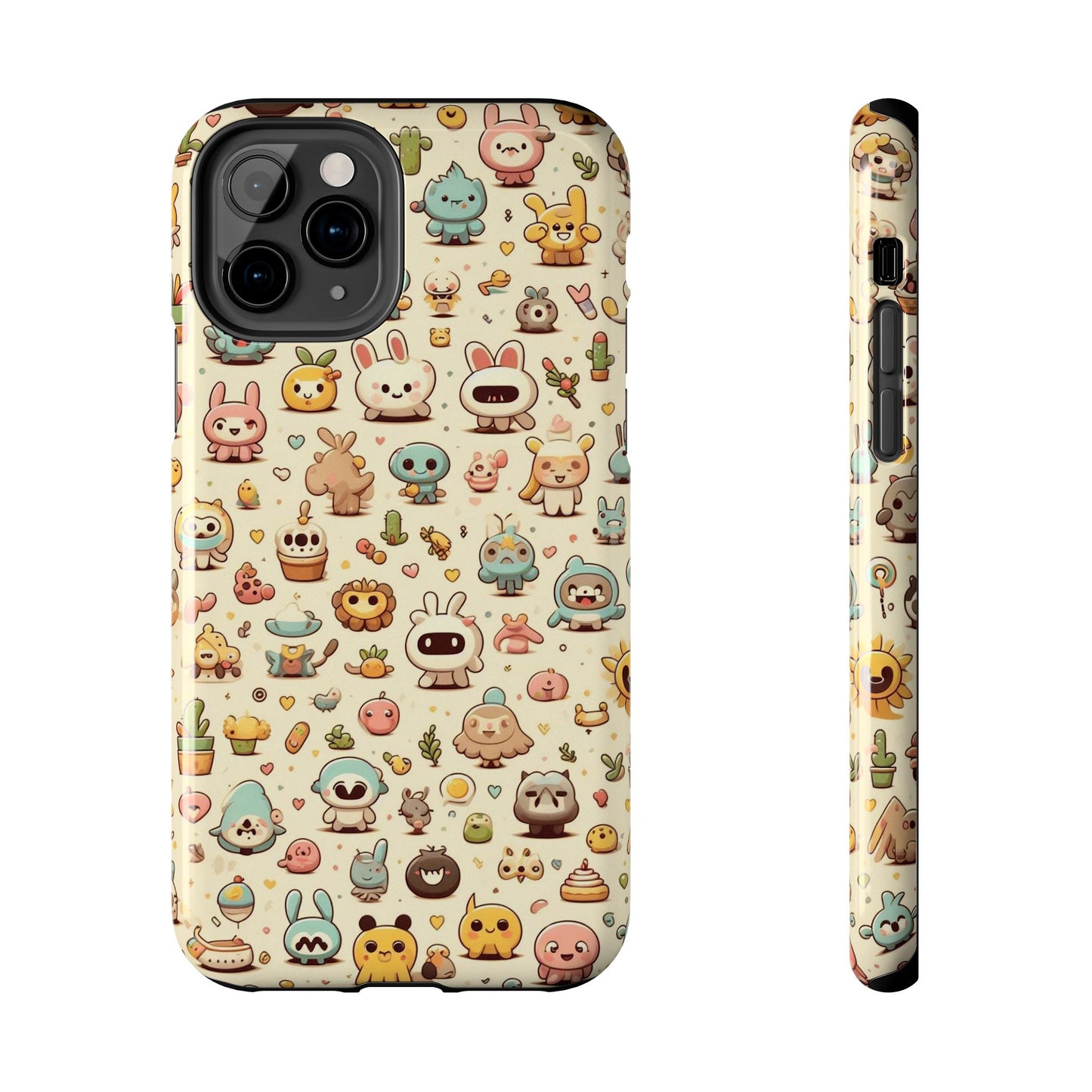 Cute Cartoon Phone Cases - Kawaii Design for Kids, Fun Gift for Birthdays, Durable Protection, Unique Colors, Everyday Use