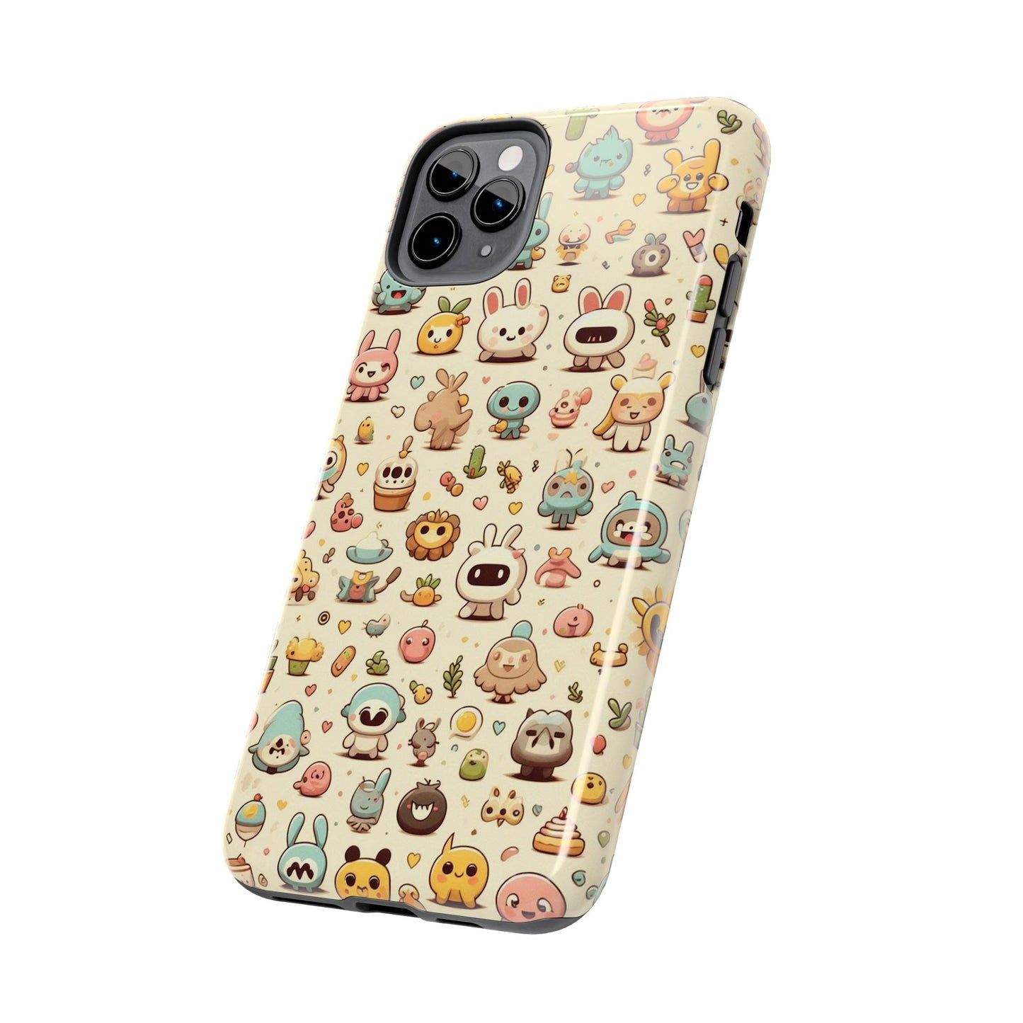 Cute Cartoon Phone Cases - Kawaii Design for Kids, Fun Gift for Birthdays, Durable Protection, Unique Colors, Everyday Use