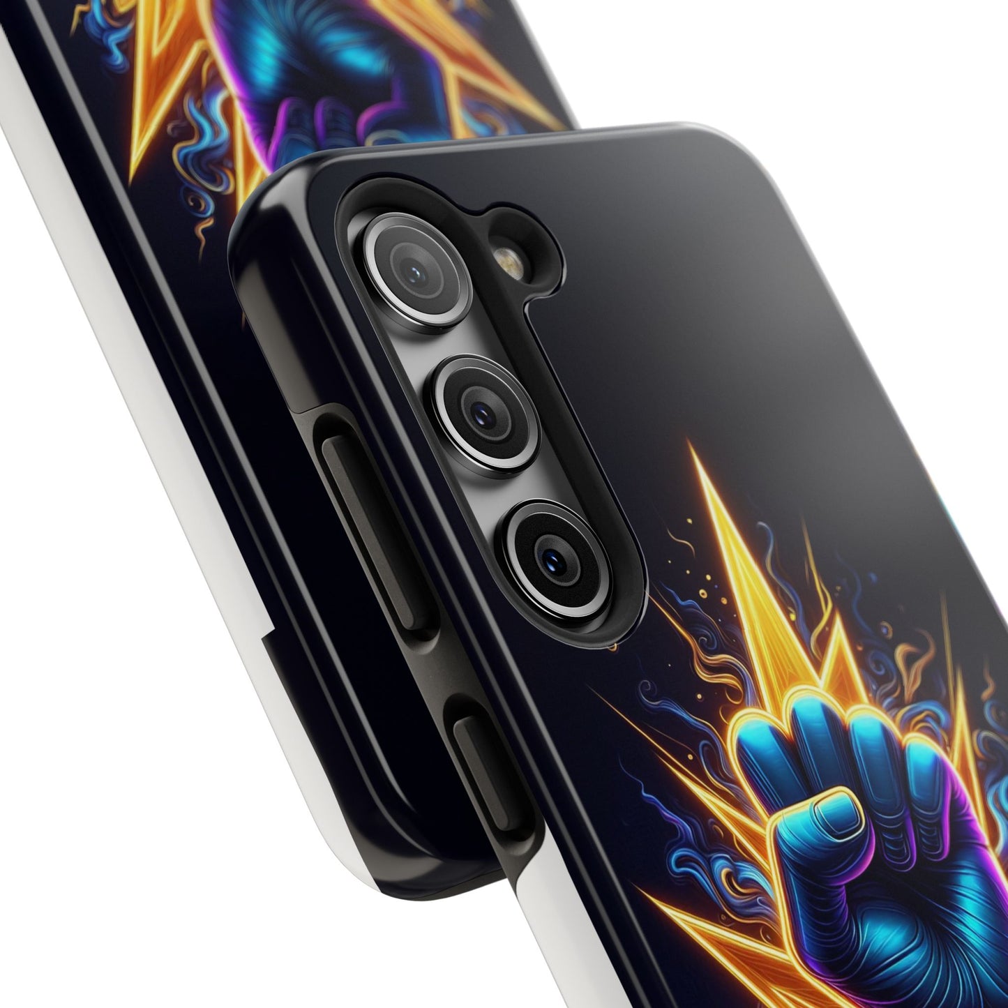 Vibrant Tough Phone Case, Unique Phone Protector, Gift for Him, Colorful Smartphone Cover, Inspirational Design