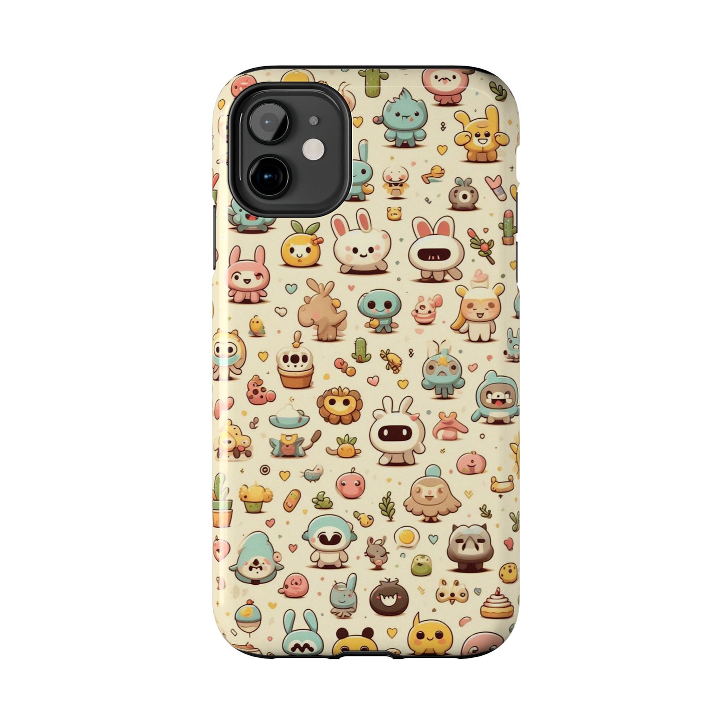 Cute Cartoon Phone Cases - Kawaii Design for Kids, Fun Gift for Birthdays, Durable Protection, Unique Colors, Everyday Use