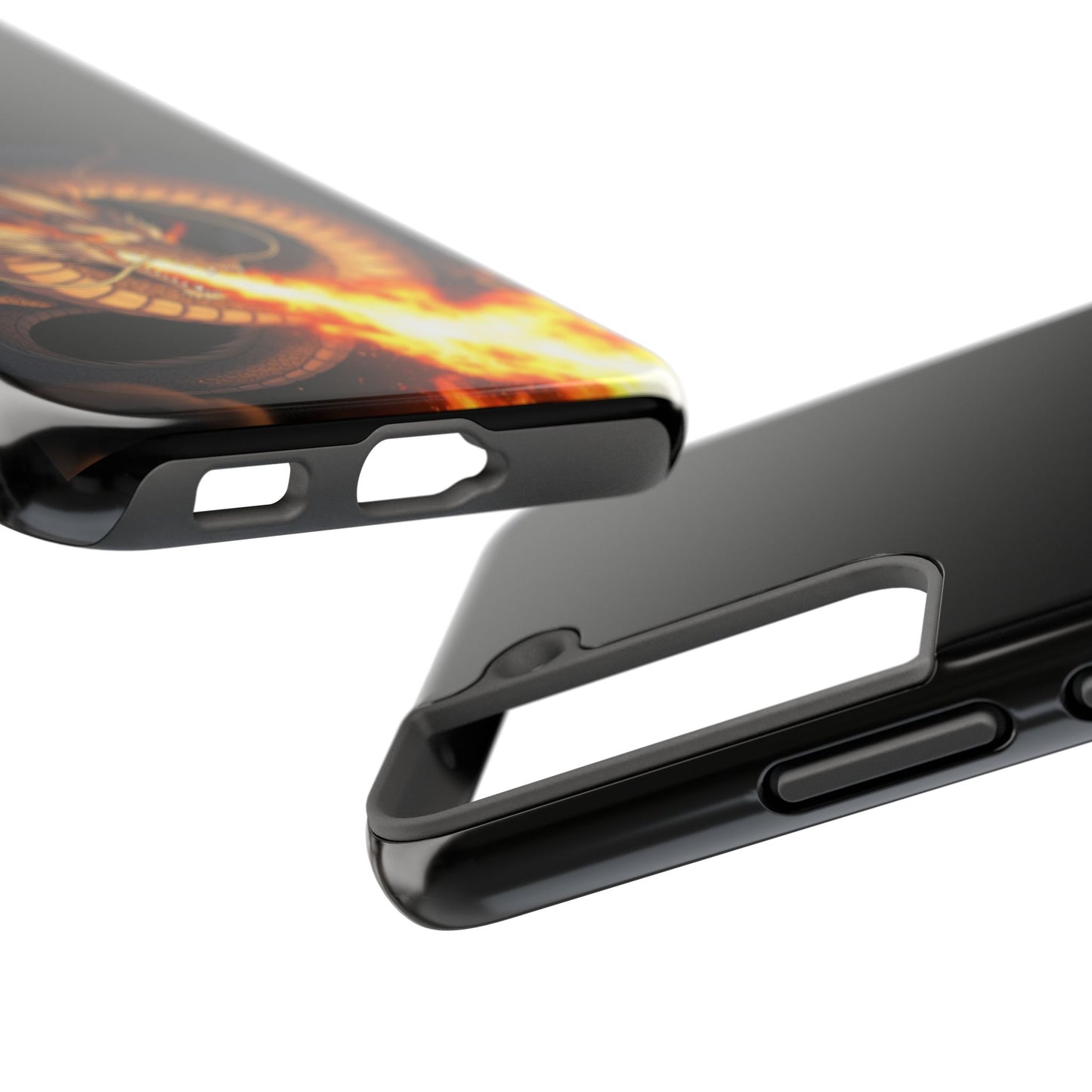 Dragon Fire Phone Case | Tough & Stylish, Perfect for Gamers, Gift for Tech Lovers, Protective Accessory, Adjustable Fit