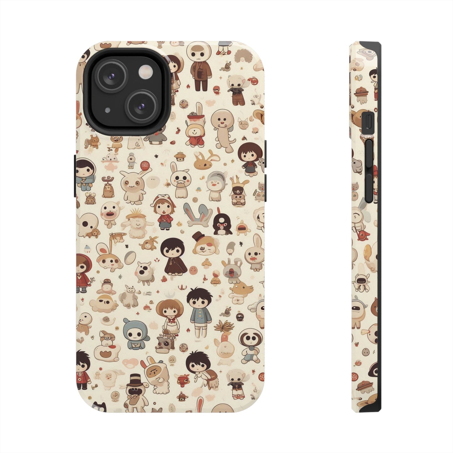 Cute Character Phone Case, Durable Phone Cover, Kawaii Phone Cases, Unique Phone Accessories, Gift for Kids and Teens
