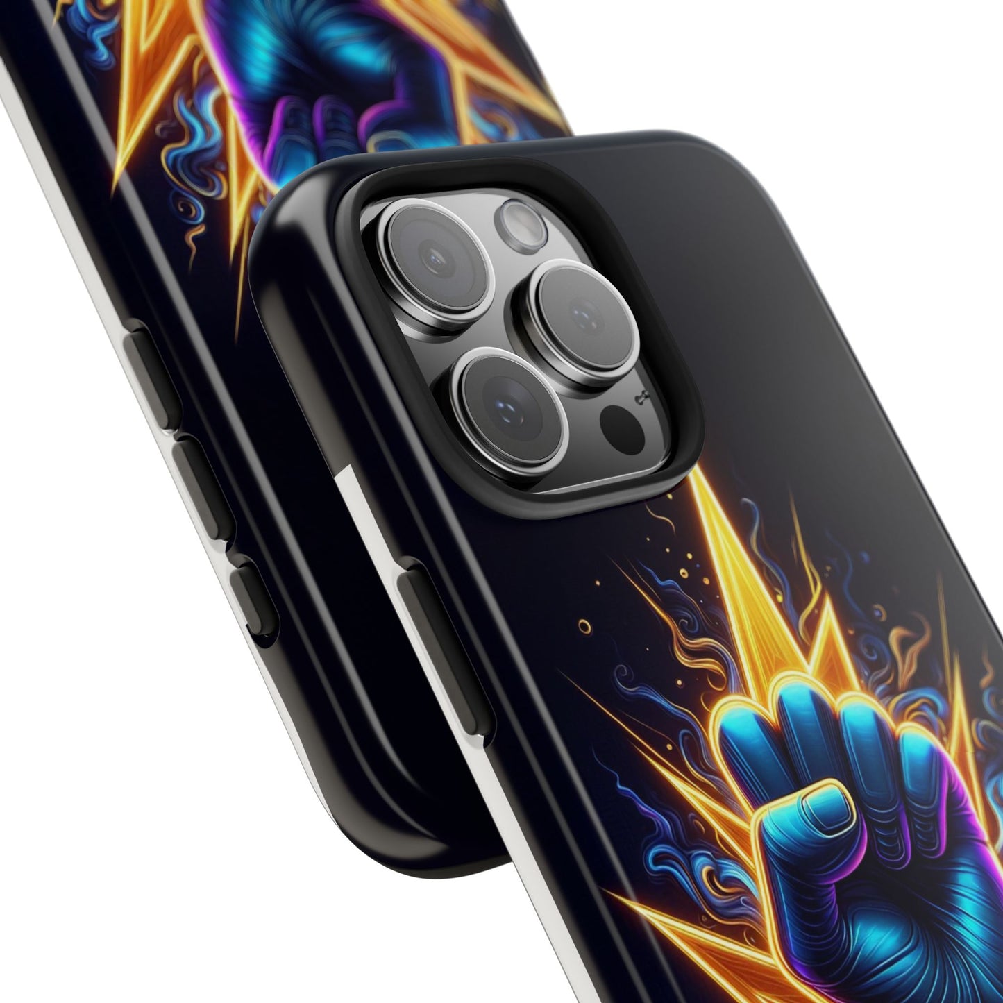 Vibrant Tough Phone Case, Unique Phone Protector, Gift for Him, Colorful Smartphone Cover, Inspirational Design