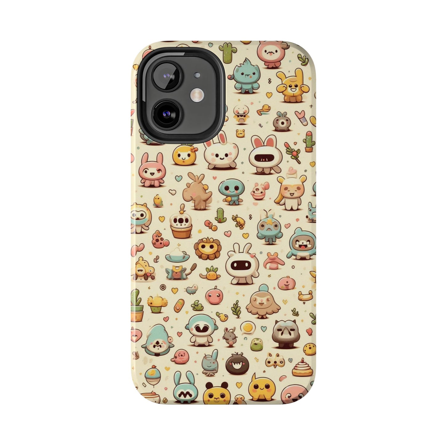 Cute Cartoon Phone Cases - Kawaii Design for Kids, Fun Gift for Birthdays, Durable Protection, Unique Colors, Everyday Use