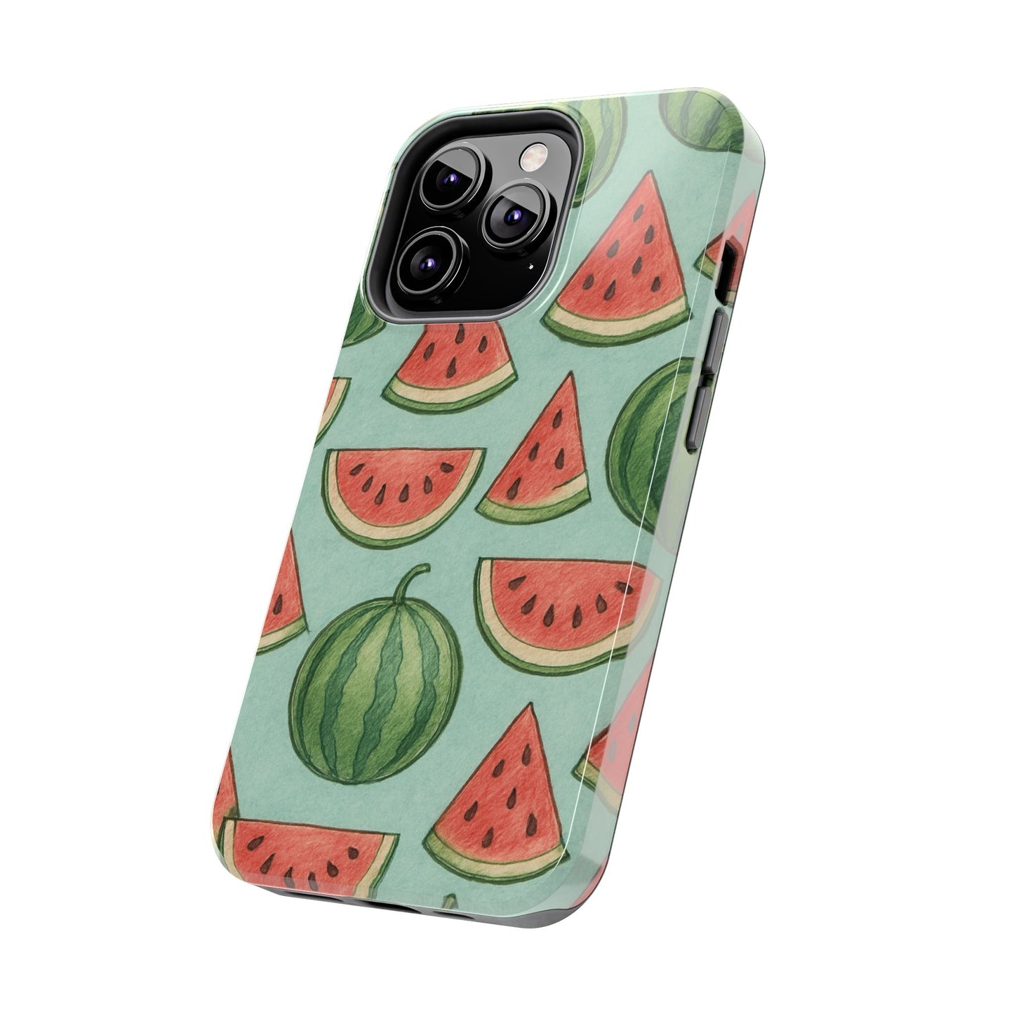 Fun Watermelon Phone Cases, Summer Phone Cover, Cute Fruit Case, Unique Cell Phone Accessory, Gift for Her, Phone Protection