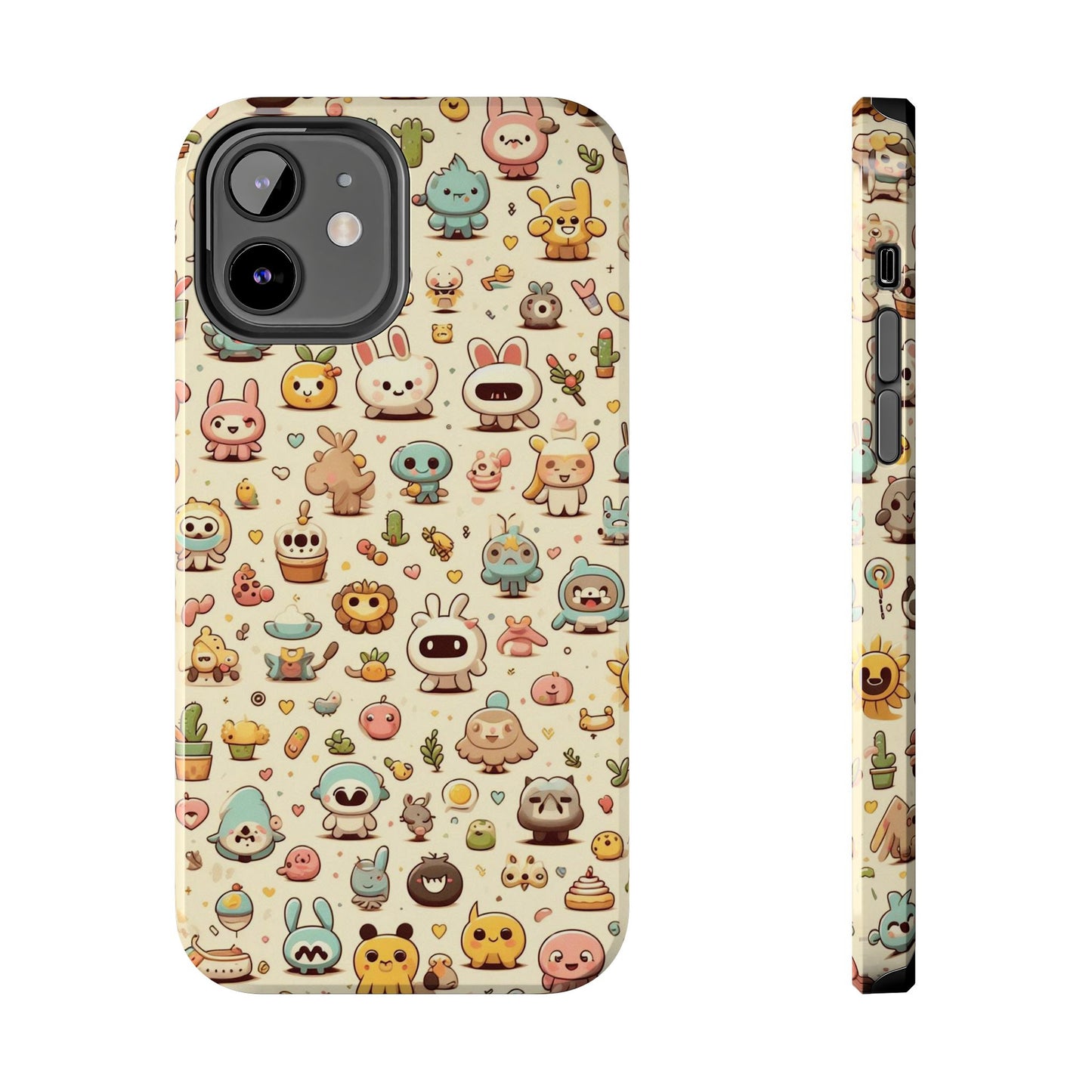 Cute Cartoon Phone Cases - Kawaii Design for Kids, Fun Gift for Birthdays, Durable Protection, Unique Colors, Everyday Use
