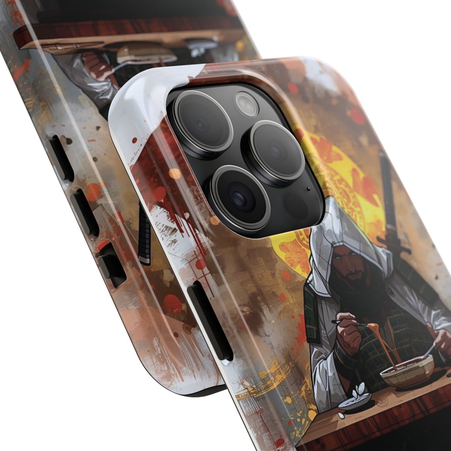 Artistic Tough Phone Cases for Gamers, Unique Phone Cover for Gift, Trendy Phone Accessories, Perfect for Birthdays & Holidays