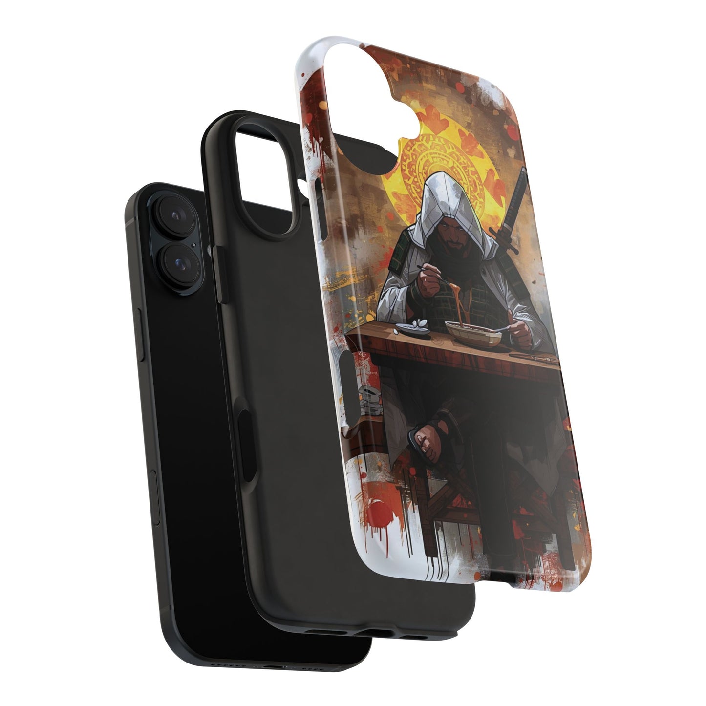 Artistic Tough Phone Cases for Gamers, Unique Phone Cover for Gift, Trendy Phone Accessories, Perfect for Birthdays & Holidays