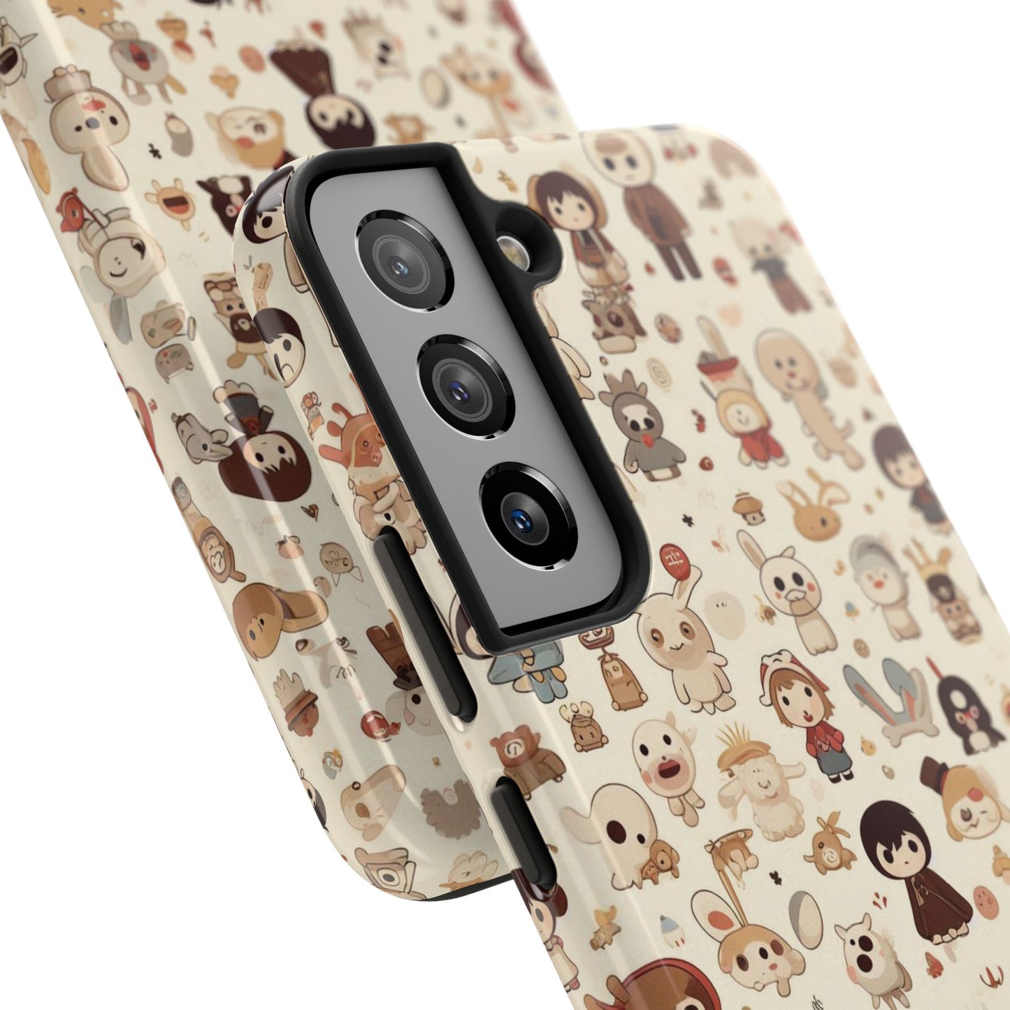 Cute Character Phone Case, Durable Phone Cover, Kawaii Phone Cases, Unique Phone Accessories, Gift for Kids and Teens