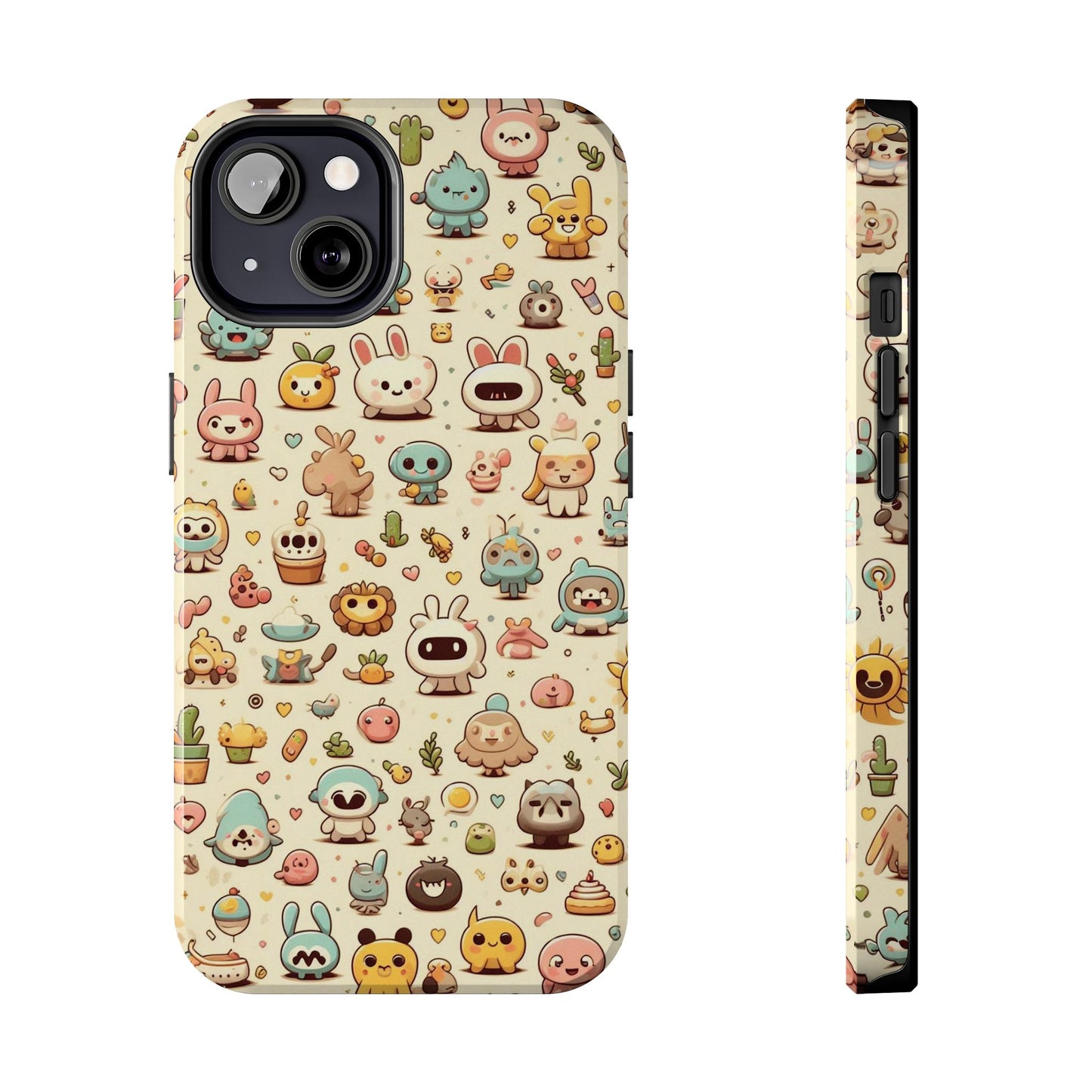 Cute Cartoon Phone Cases - Kawaii Design for Kids, Fun Gift for Birthdays, Durable Protection, Unique Colors, Everyday Use