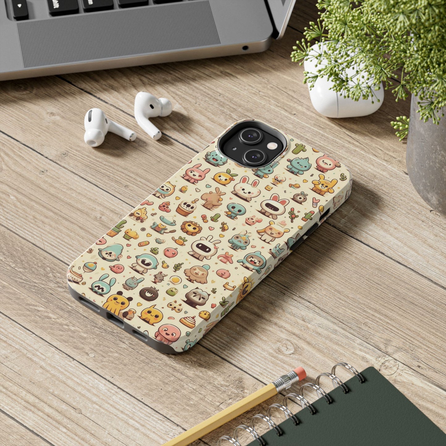 Cute Cartoon Phone Cases - Kawaii Design for Kids, Fun Gift for Birthdays, Durable Protection, Unique Colors, Everyday Use