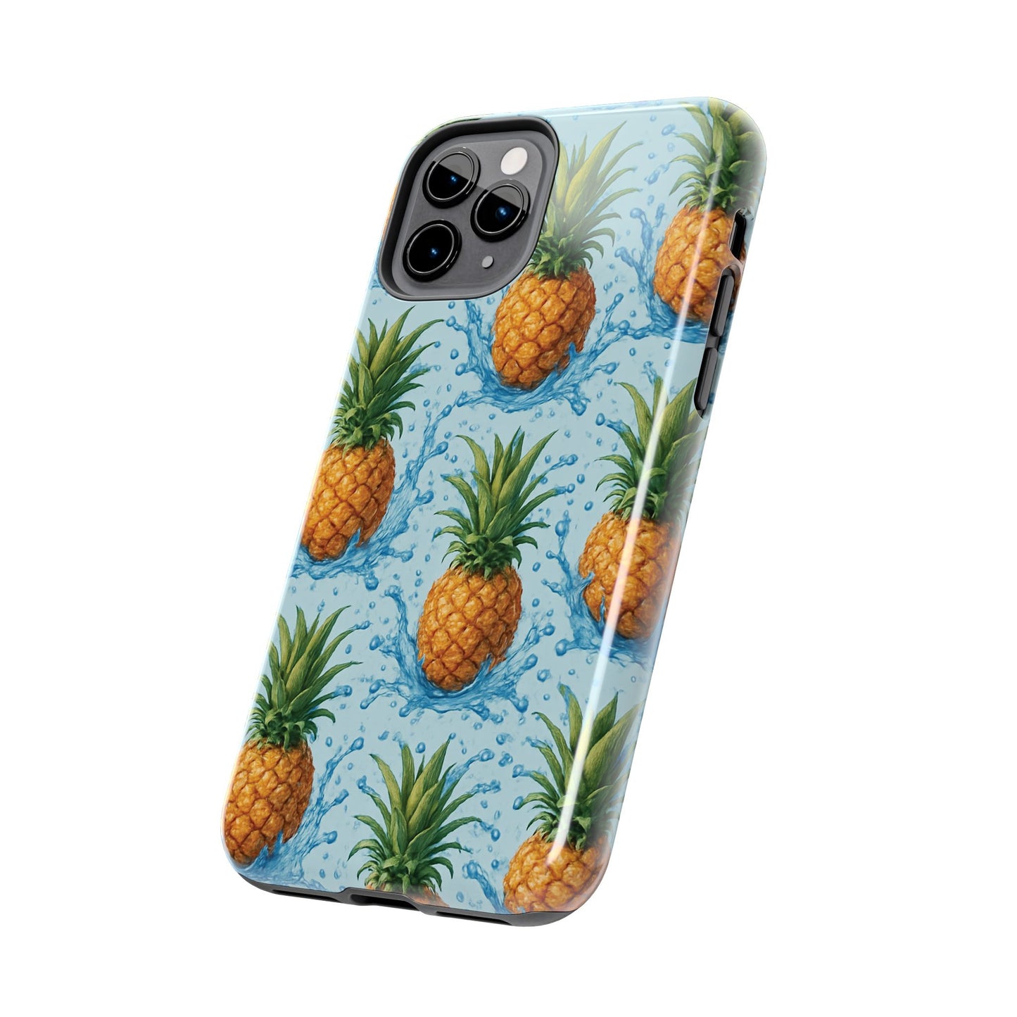 Tropical Pineapple Phone Case, Tough Phone Case, Pineapple Lovers Gift, Summer Vibe Accessory, Cute Phone Cover, Vacation Essentials