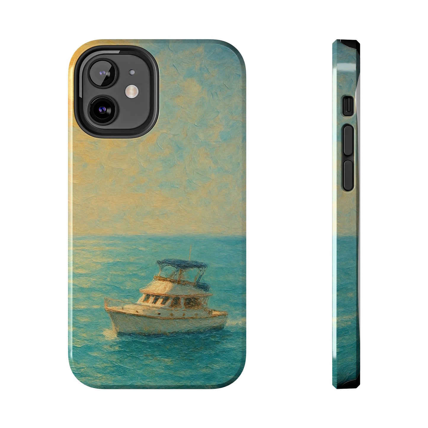 Scenic Ocean Phone Case, Nautical Tough Cases, Beach Lover Gift, Sailboat Decor, Coastal Home Accessories