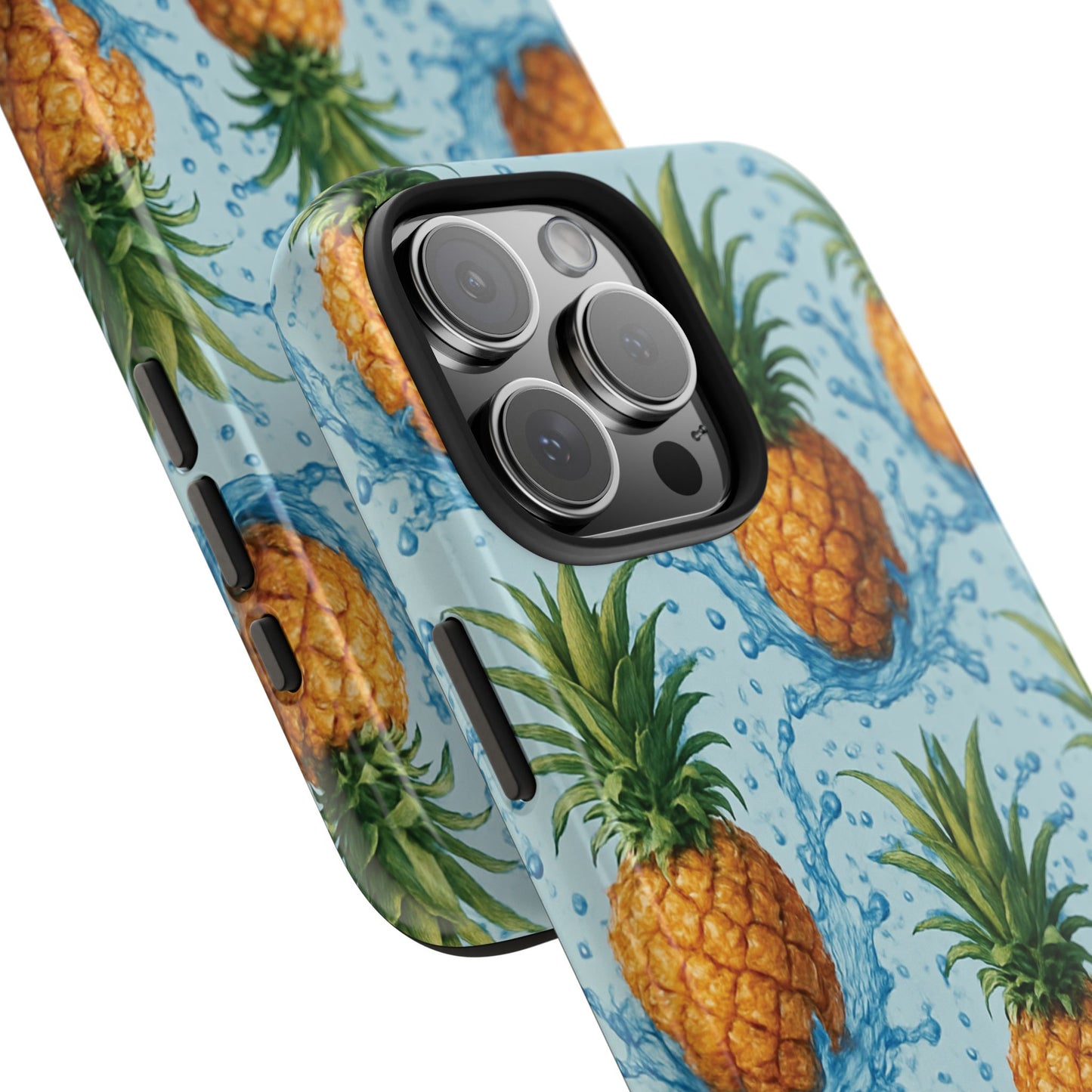 Tropical Pineapple Phone Case, Tough Phone Case, Pineapple Lovers Gift, Summer Vibe Accessory, Cute Phone Cover, Vacation Essentials