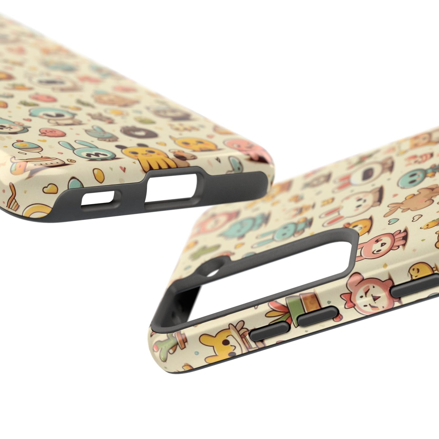 Cute Cartoon Phone Cases - Kawaii Design for Kids, Fun Gift for Birthdays, Durable Protection, Unique Colors, Everyday Use