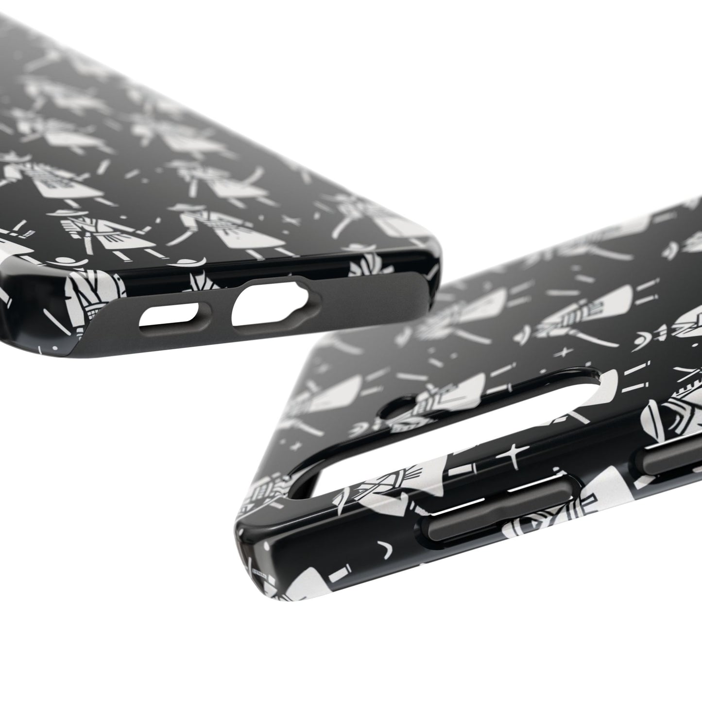 Warrior Pattern Tough Phone Cases, Durable Phone Cover, Unique Gift for Gamers, Protection from Drops, Stylish Phone Accessories