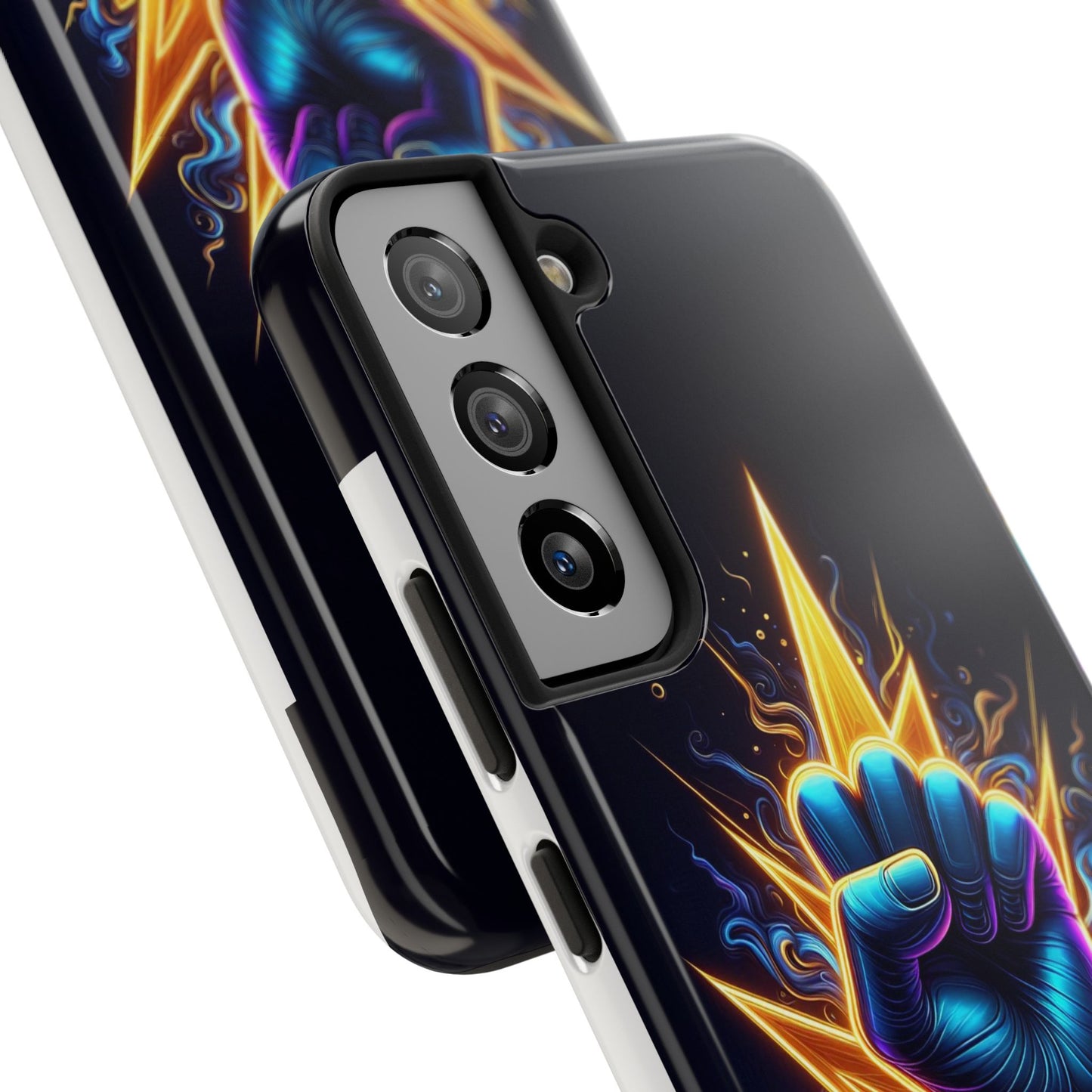 Vibrant Tough Phone Case, Unique Phone Protector, Gift for Him, Colorful Smartphone Cover, Inspirational Design