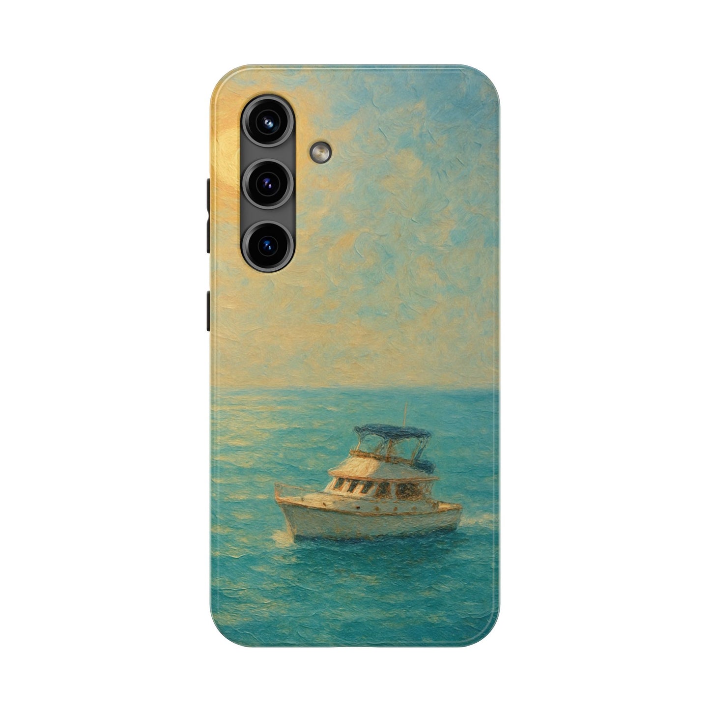 Scenic Ocean Phone Case, Nautical Tough Cases, Beach Lover Gift, Sailboat Decor, Coastal Home Accessories