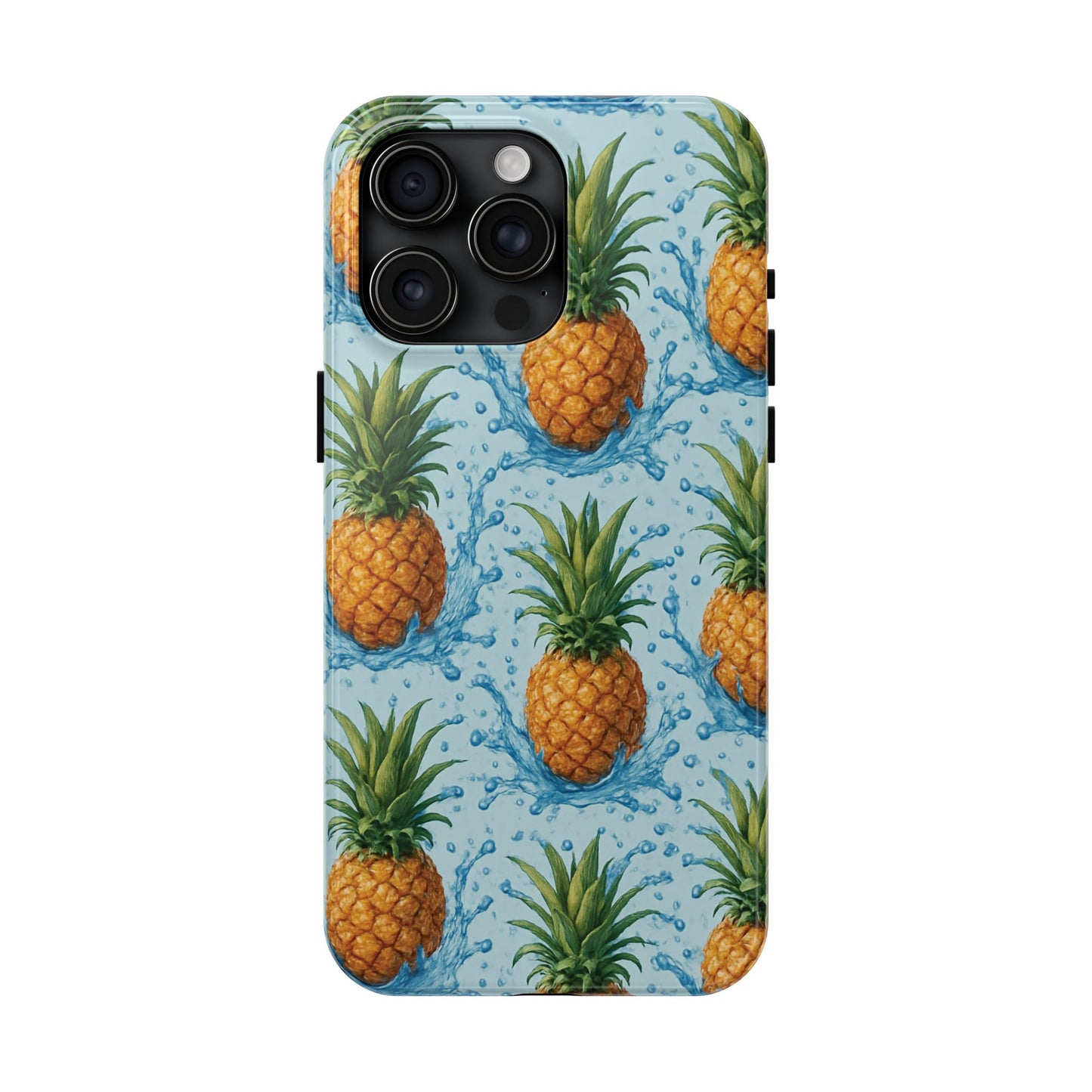 Tropical Pineapple Phone Case, Tough Phone Case, Pineapple Lovers Gift, Summer Vibe Accessory, Cute Phone Cover, Vacation Essentials