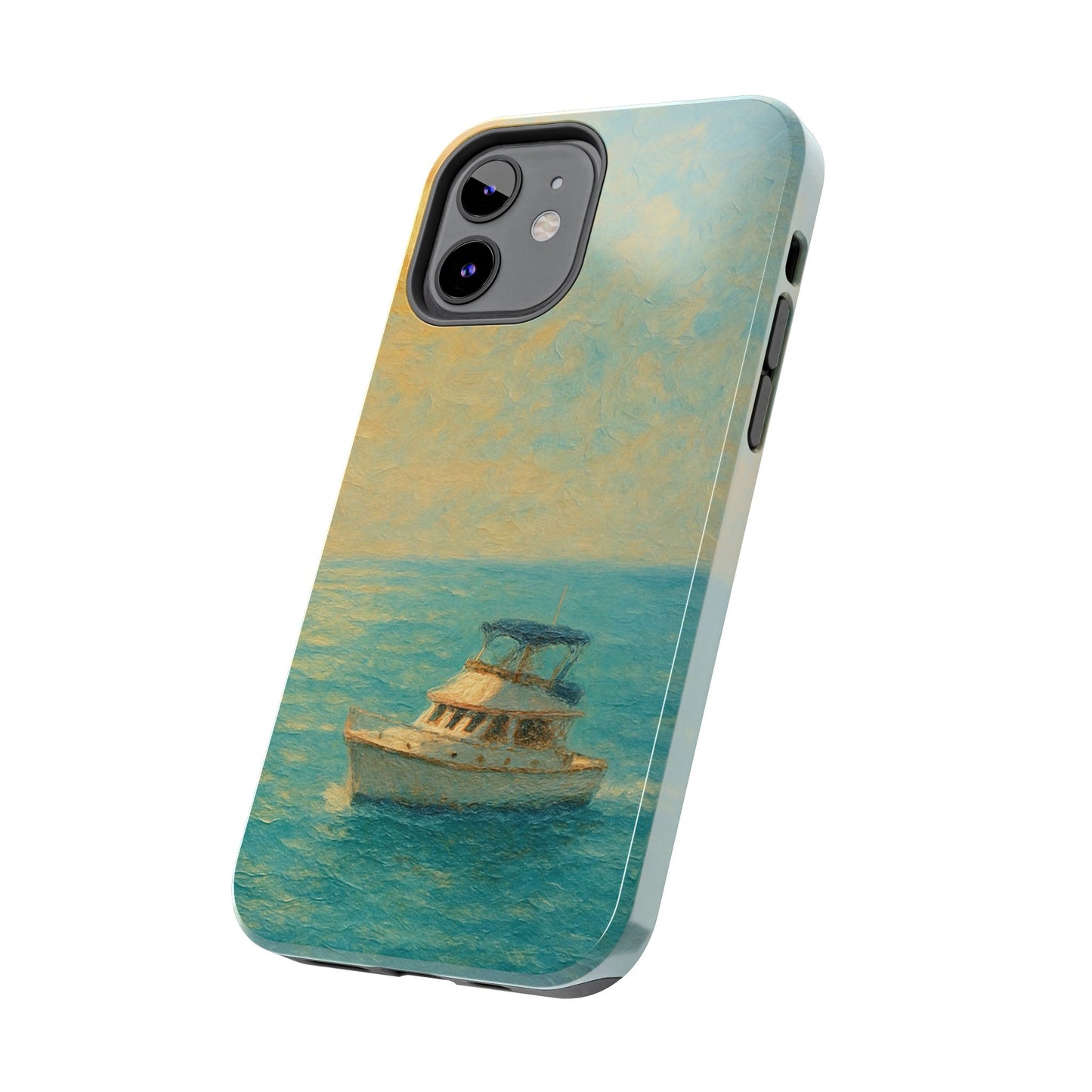 Scenic Ocean Phone Case, Nautical Tough Cases, Beach Lover Gift, Sailboat Decor, Coastal Home Accessories