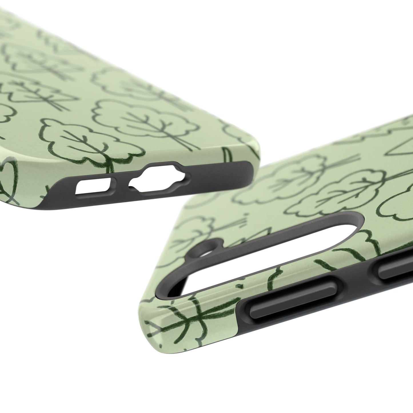 Nature-Inspired Tough Phone Cases | Forest Pattern, Eco-Friendly Design, Gift for Nature Lovers, Outdoor Enthusiasts, Phone Protection