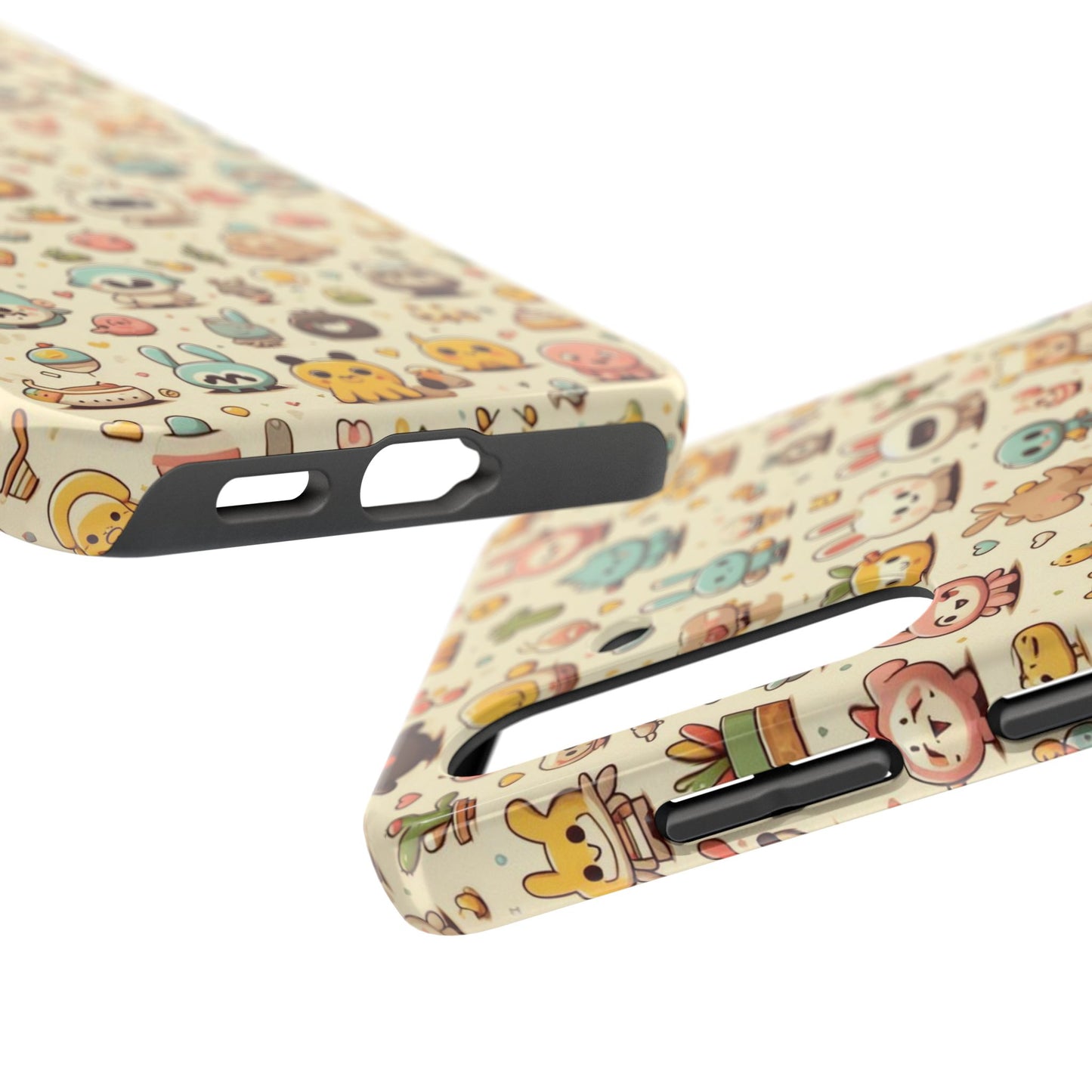 Cute Cartoon Phone Cases - Kawaii Design for Kids, Fun Gift for Birthdays, Durable Protection, Unique Colors, Everyday Use