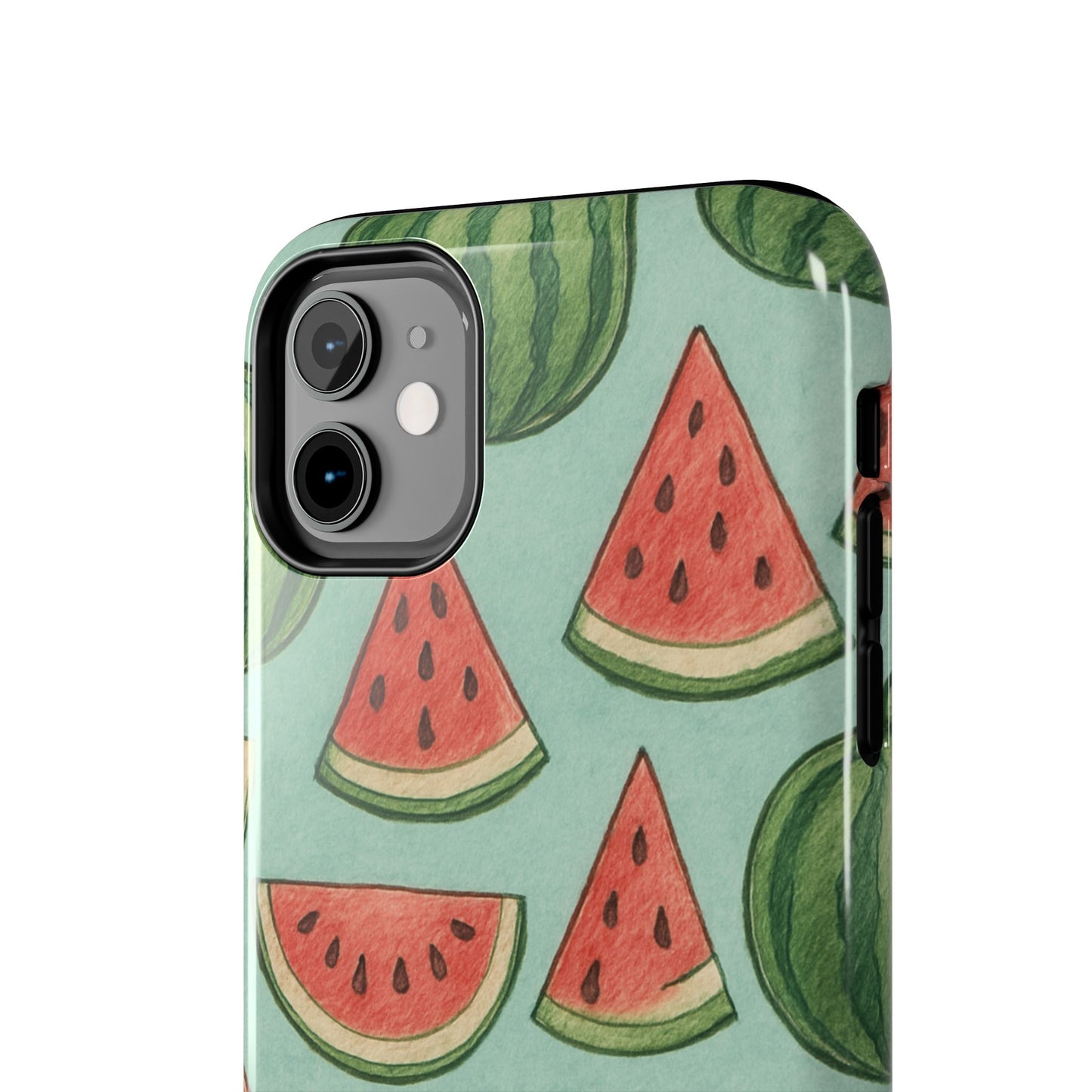 Fun Watermelon Phone Cases, Summer Phone Cover, Cute Fruit Case, Unique Cell Phone Accessory, Gift for Her, Phone Protection