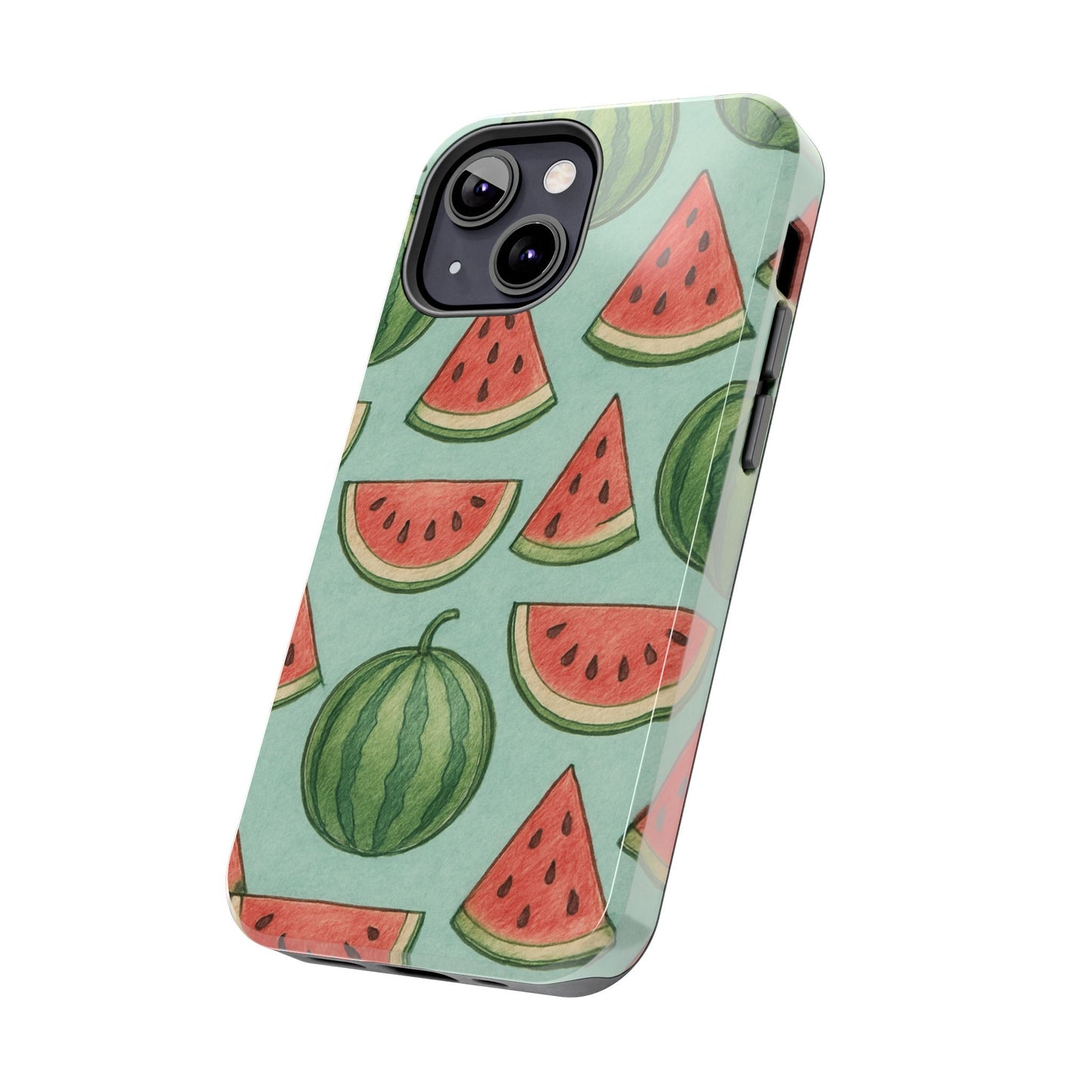 Fun Watermelon Phone Cases, Summer Phone Cover, Cute Fruit Case, Unique Cell Phone Accessory, Gift for Her, Phone Protection