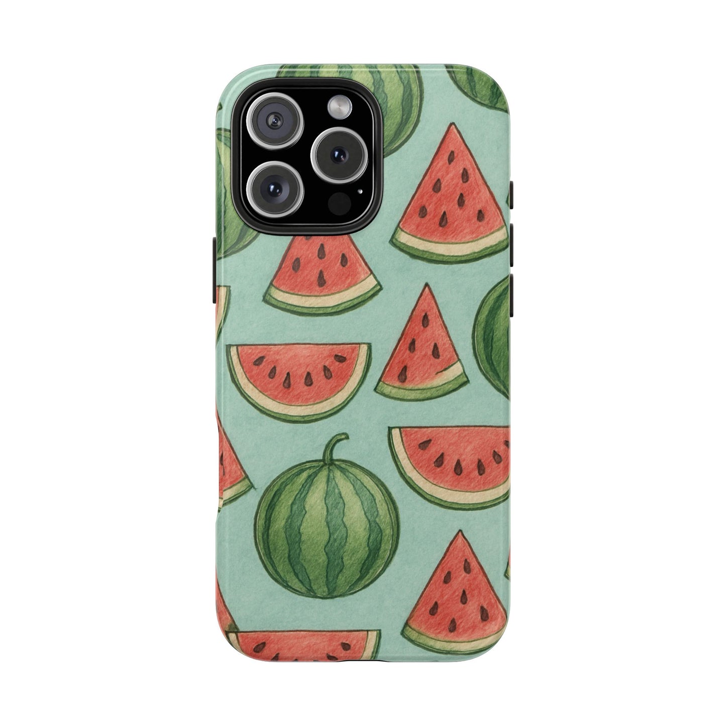 Fun Watermelon Phone Cases, Summer Phone Cover, Cute Fruit Case, Unique Cell Phone Accessory, Gift for Her, Phone Protection