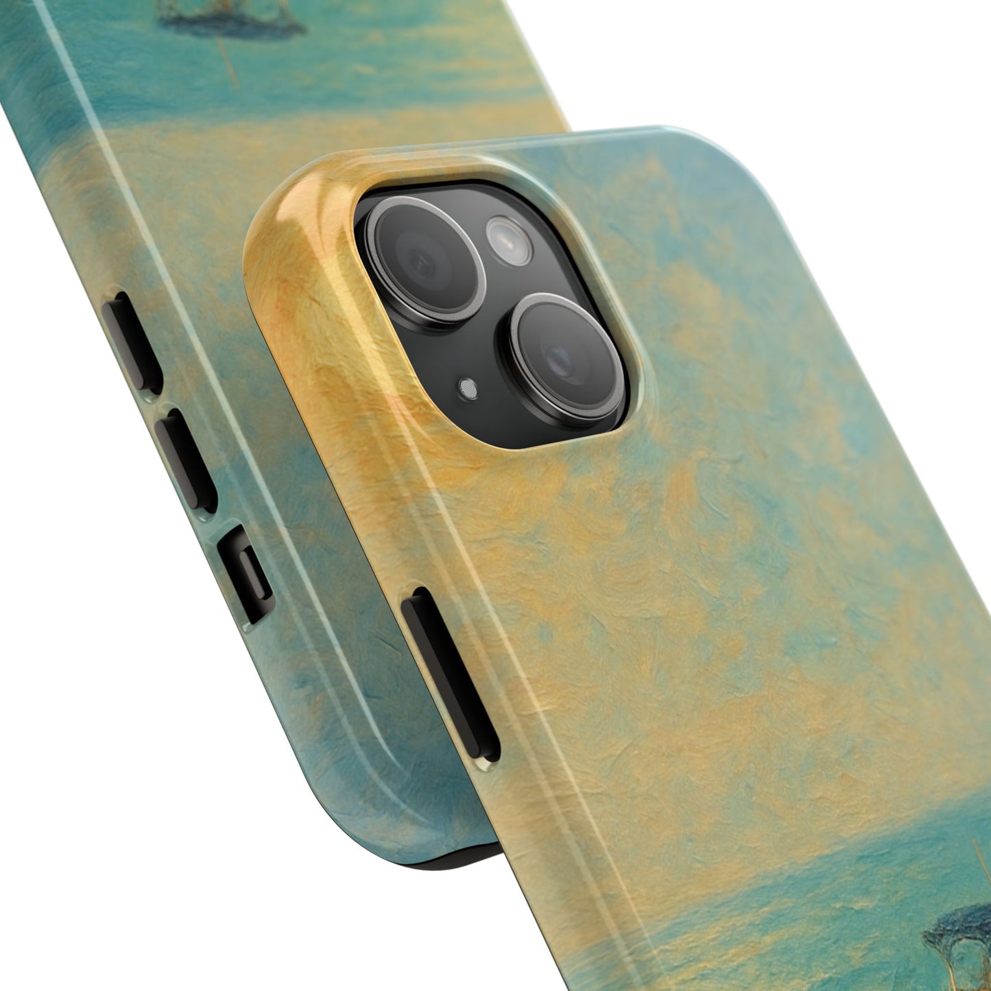 Scenic Ocean Phone Case, Nautical Tough Cases, Beach Lover Gift, Sailboat Decor, Coastal Home Accessories