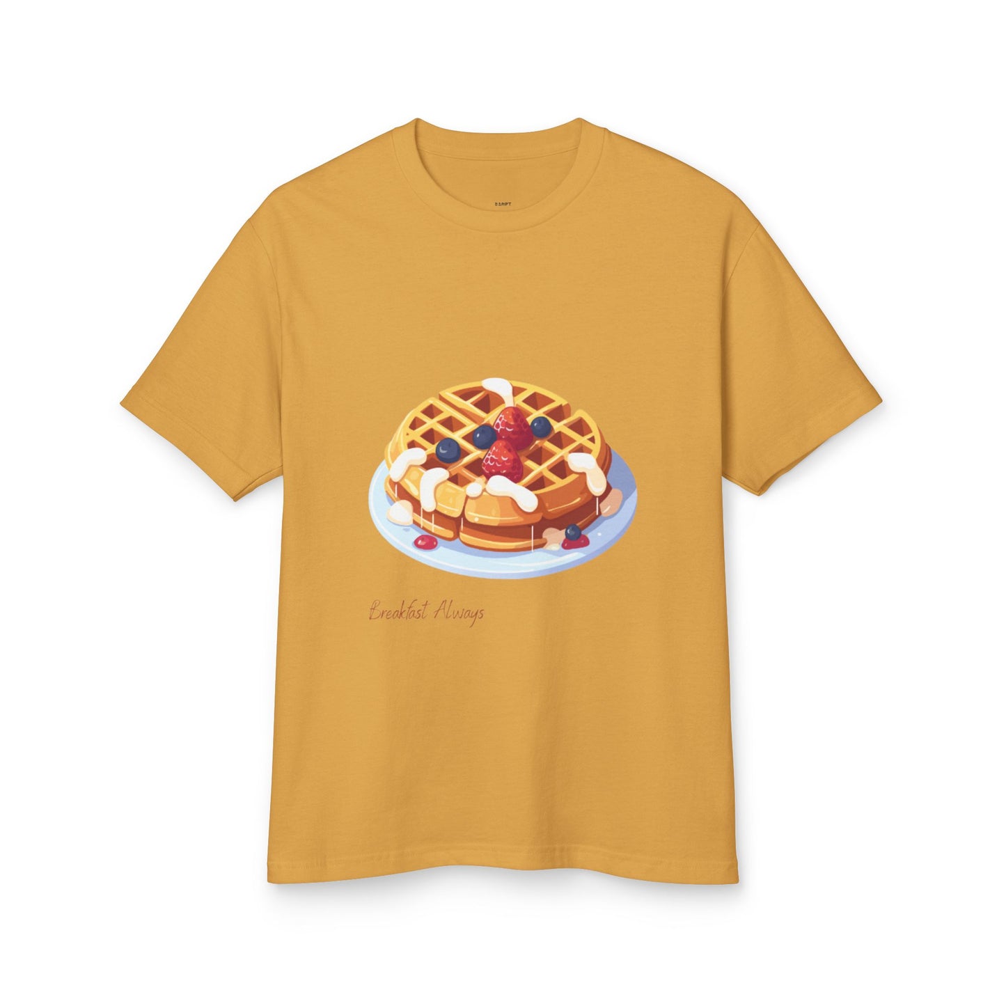 Waffle Delight Tee, Foodie Gift, Casual Wear, Brunch Shirt, Unisex Cotton Tee, Gift for Chef, Sweet Treat Apparel