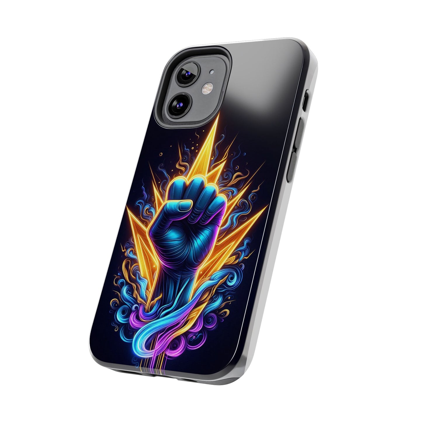 Vibrant Tough Phone Case, Unique Phone Protector, Gift for Him, Colorful Smartphone Cover, Inspirational Design