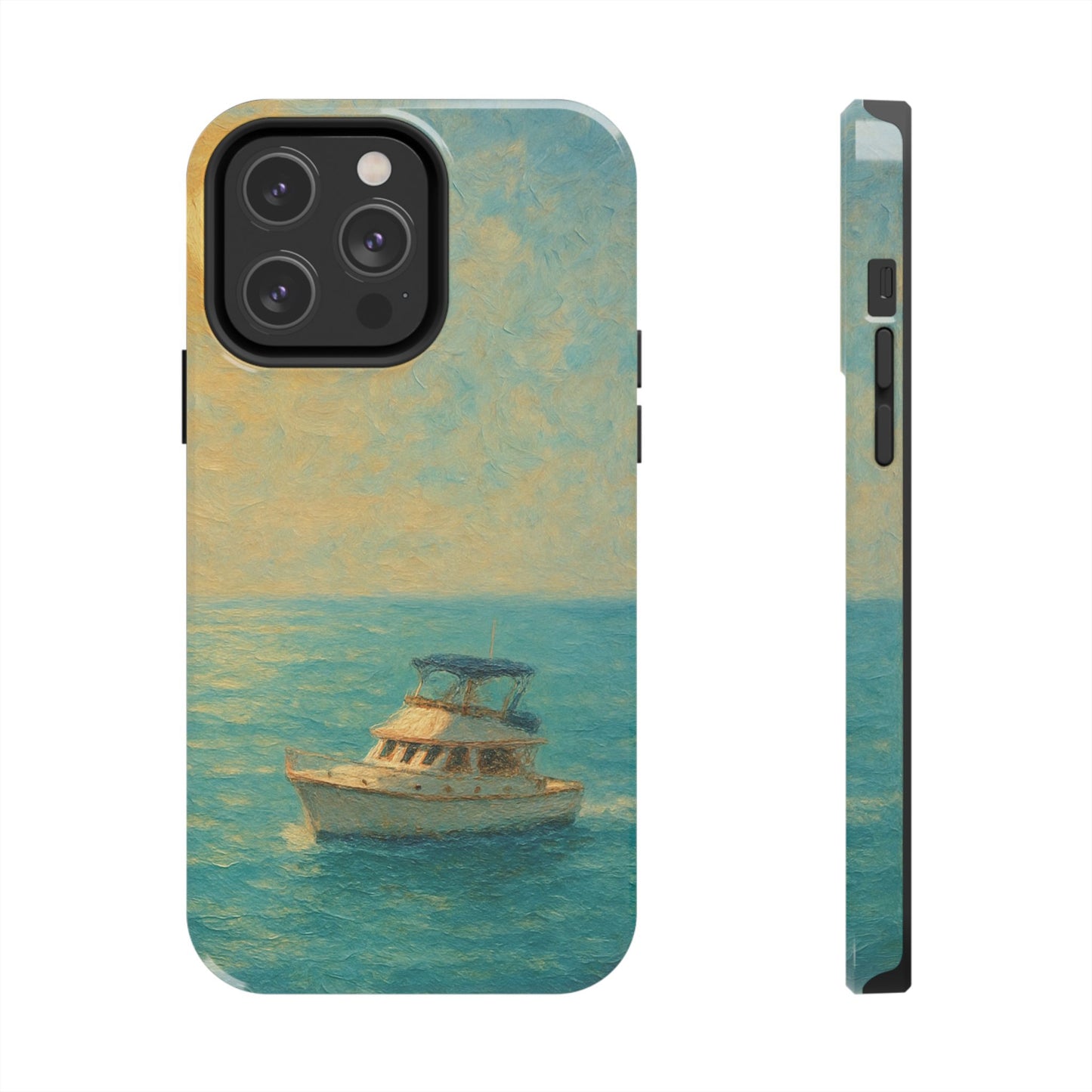 Scenic Ocean Phone Case, Nautical Tough Cases, Beach Lover Gift, Sailboat Decor, Coastal Home Accessories